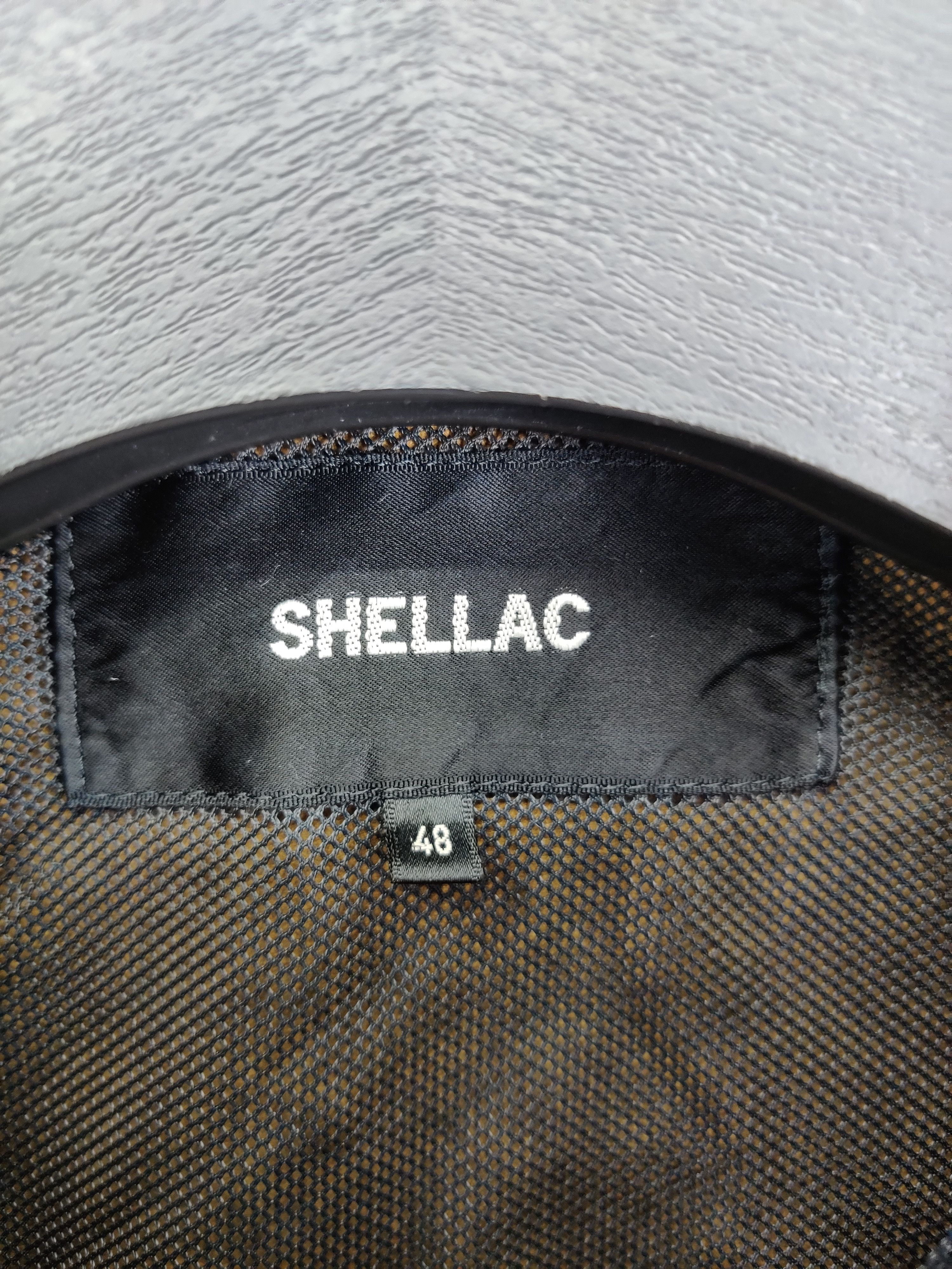 Shellac Vintage Shellac Pacthes Leather Short Sleeve Button Up Shirt Size US S / EU 44-46 / 1 - 7 Thumbnail