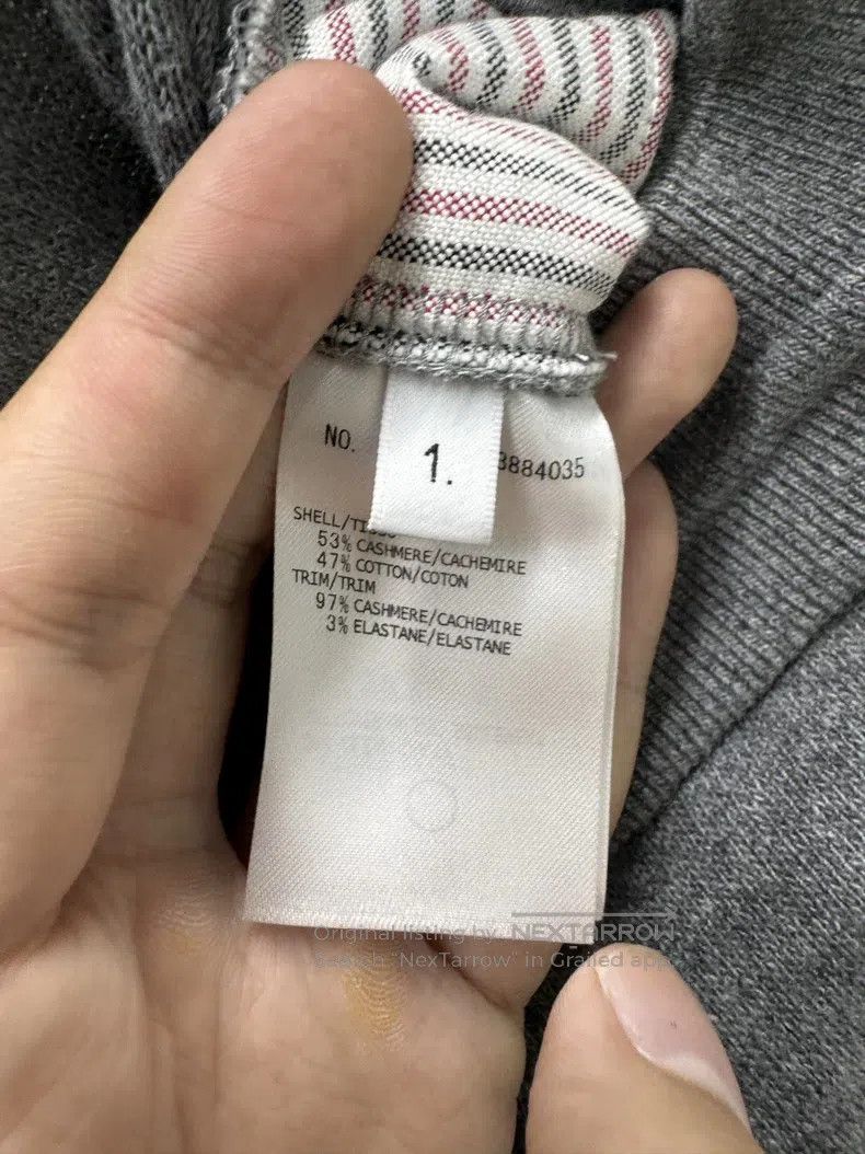 Thom Browne Thom Browne size 1 Gray skinny jeans Size US 39 - 5 Thumbnail