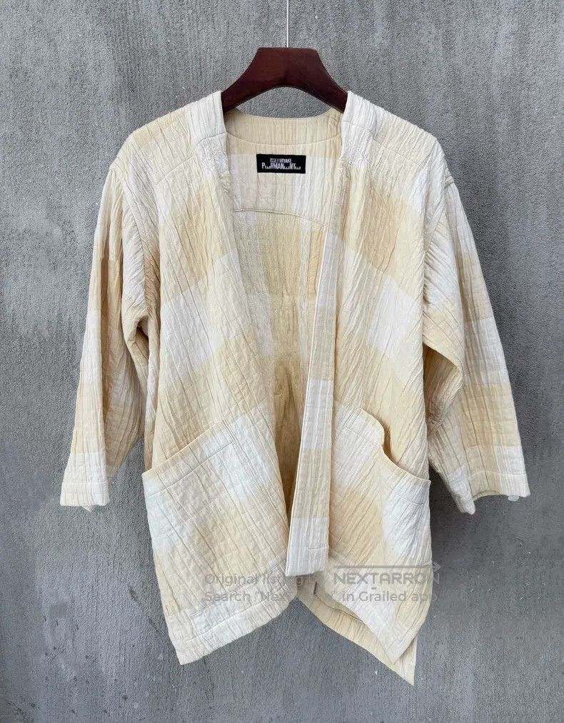 Issey Miyake Issey Miyake Haori Blend Textured Cardigan Size M / US 6-8 / IT 42-44 - 1 Thumbnail