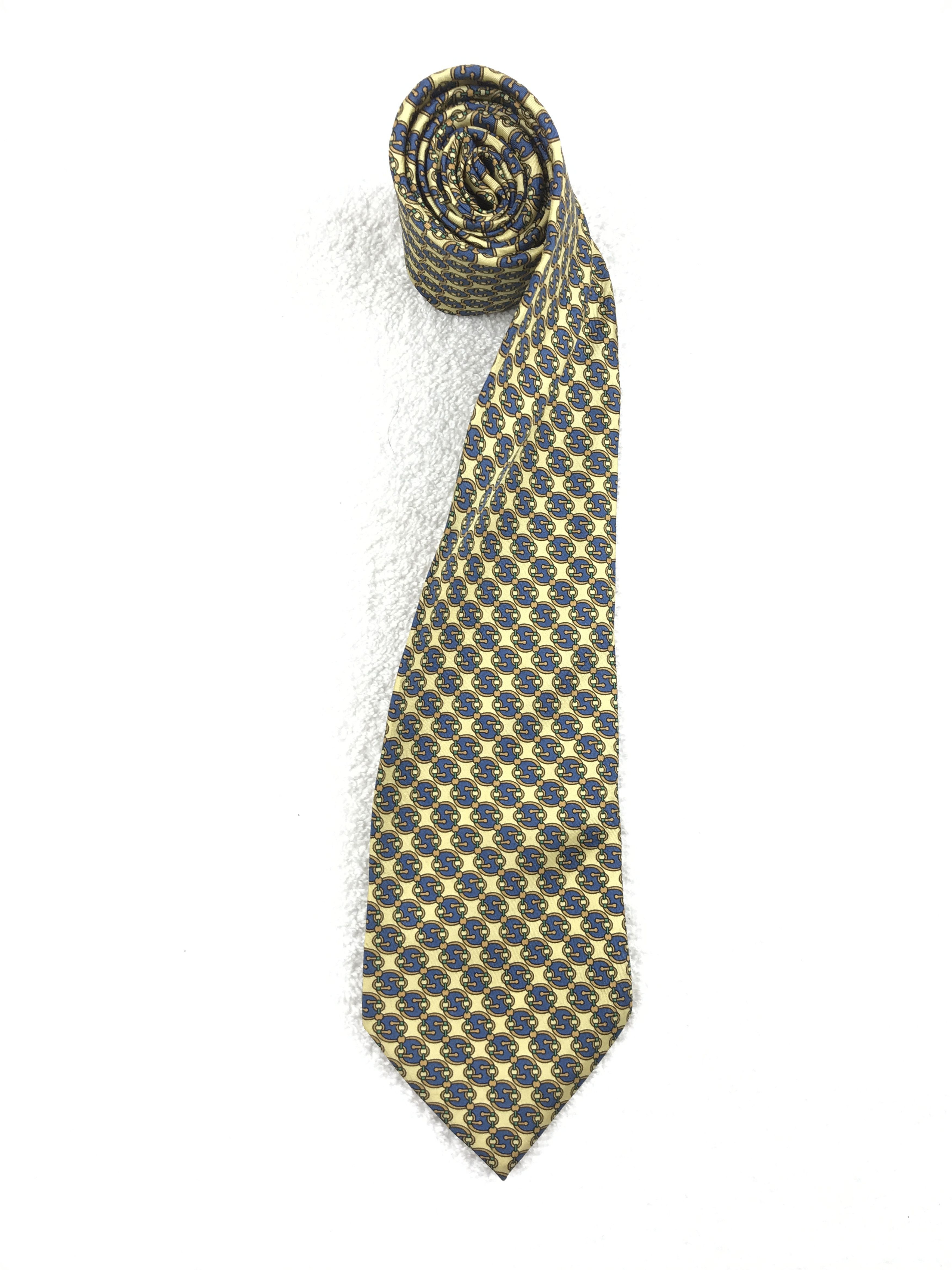 Vintage Vintage Sete Italiane Silk Necktie Size ONE SIZE - 2 Thumbnail