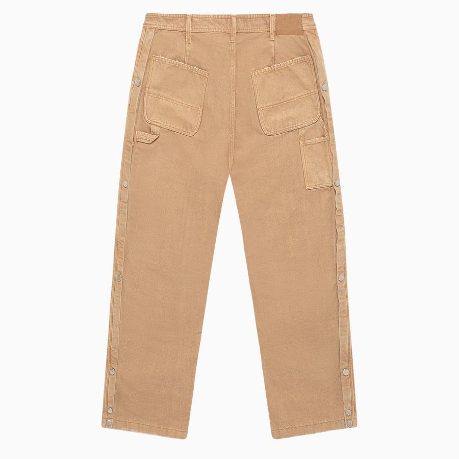 1989 STUDIO o1d2blof1124 Denim Cargo Pant in Beige Size US 33 - 2 Thumbnail