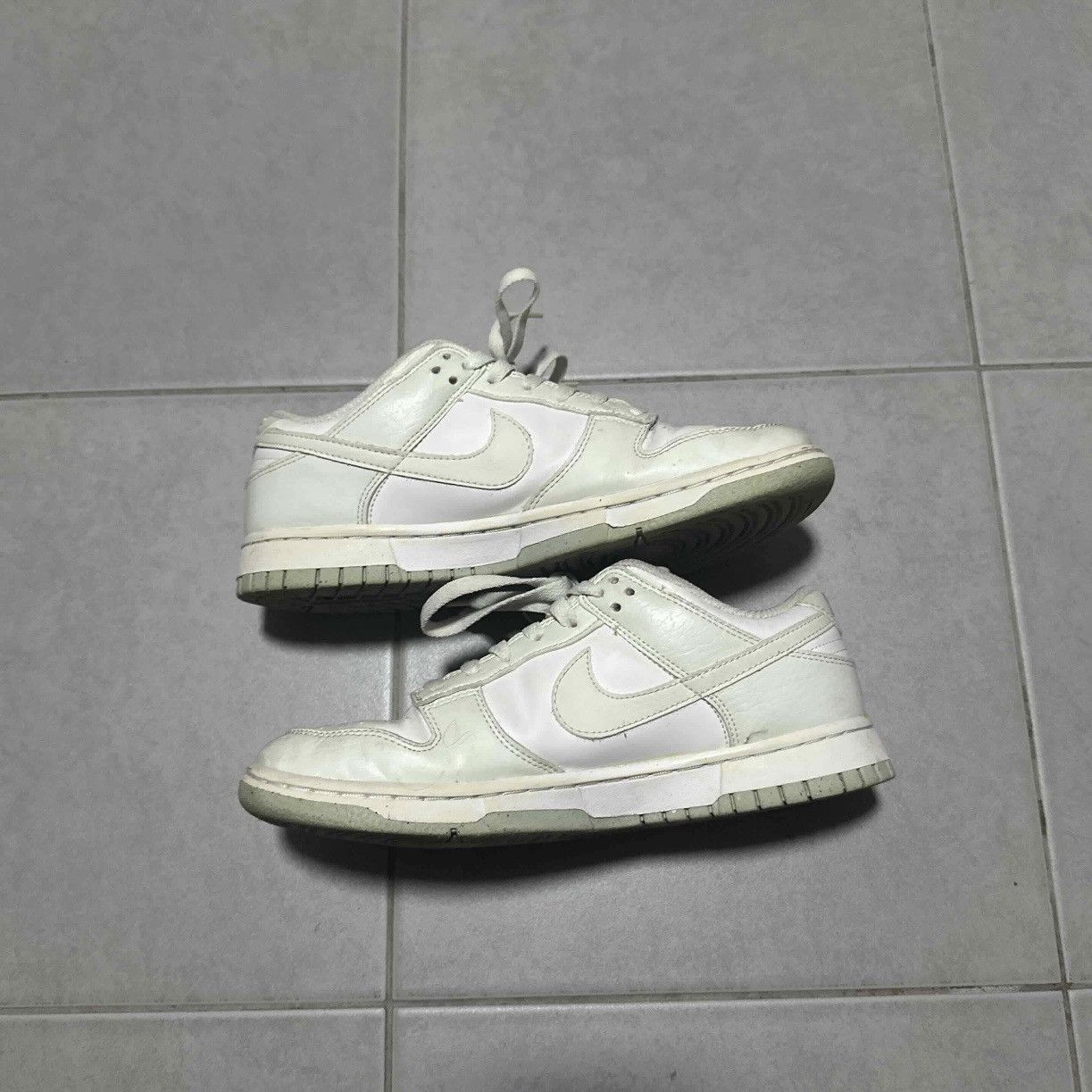 Nike Nike Dunk Low White Mint Size US 9 / IT 39 - 1 Thumbnail