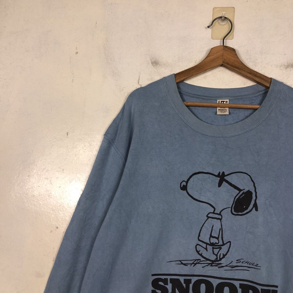 Japanese Brand 📌Vintage Sweatshirt Snoopy Big Logo Size US XXL / EU 58 / 5 - 9 Thumbnail