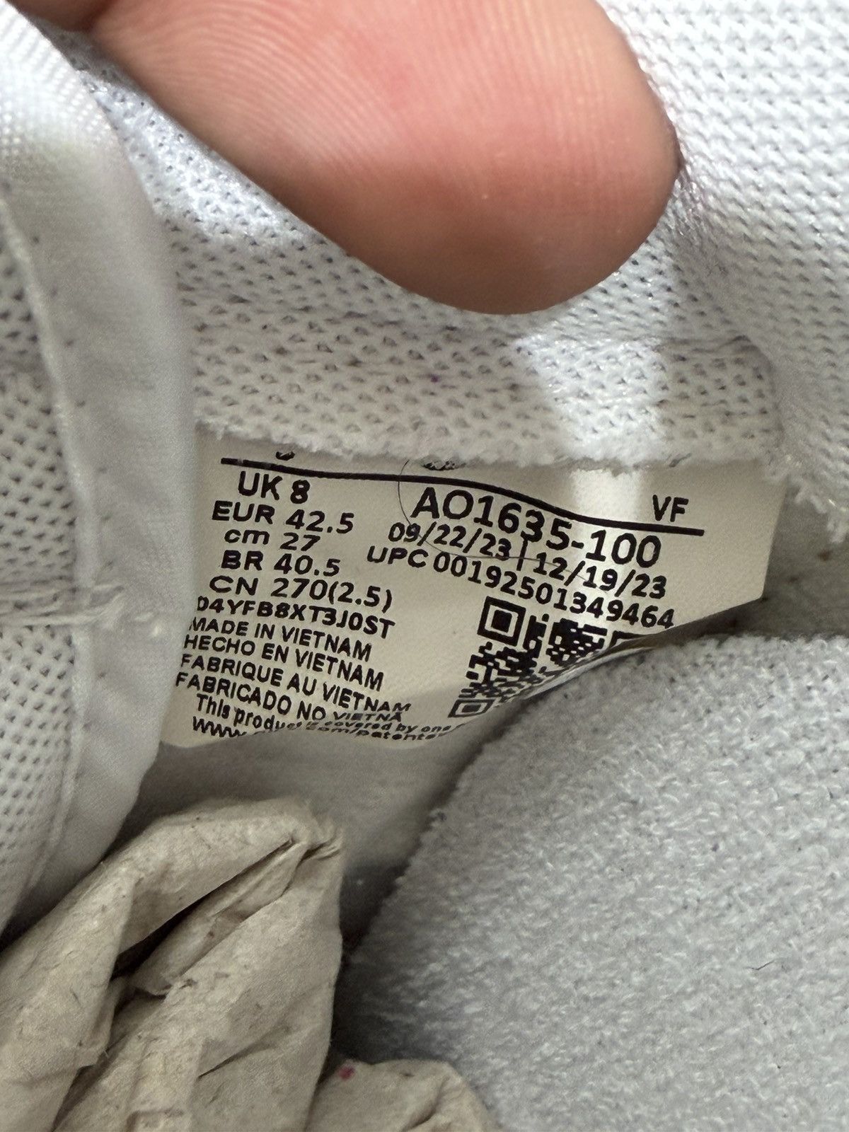 Nike Nike Air Force 1 Low Ivory Snake Size 9 (2019) Size US 9 / EU 42 - 10 Thumbnail