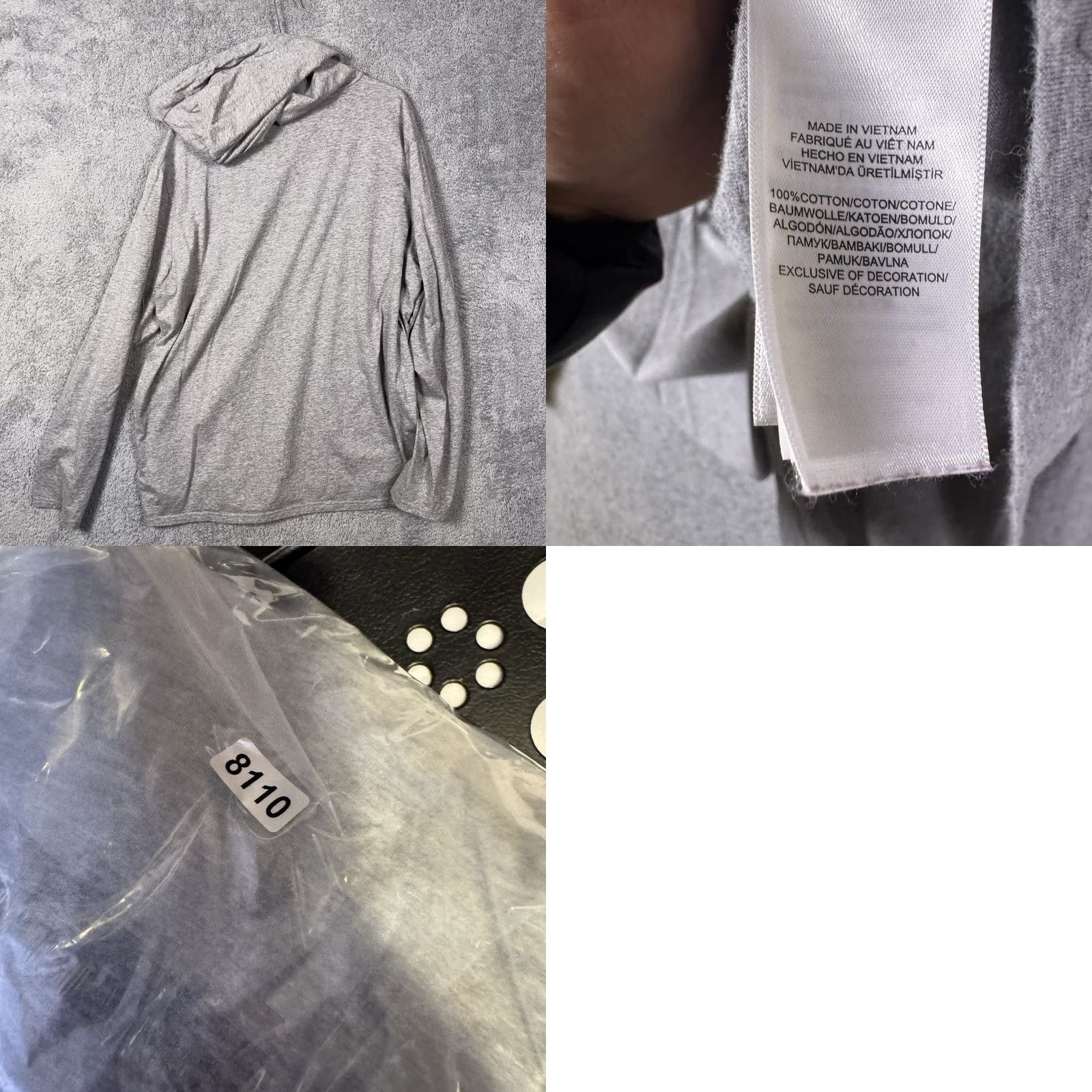 Polo Ralph Lauren Polo Ralph Lauren Hoodie Mens XL Pullover Sweatshirt Lightweight Heather Gray Size US XL / EU 56 / 4 - 8 Thumbnail