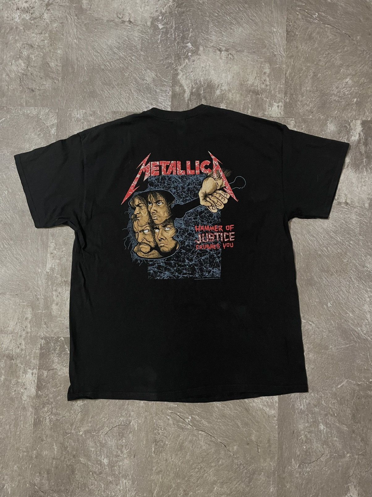 Band Tees Vintage Metallica And Justice For All 1994 2006 T Shit Size US XL / EU 56 / 4 - 4 Thumbnail