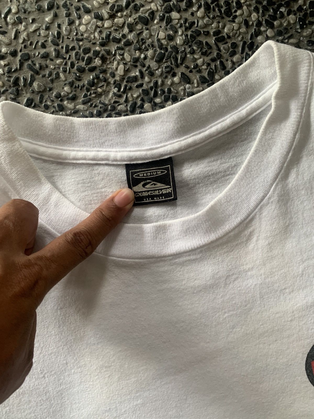 Quiksilver Vintage 90s Quiksilver Surf / Surfing / Skate T shirt Size US M / EU 48-50 / 2 - 6 Thumbnail