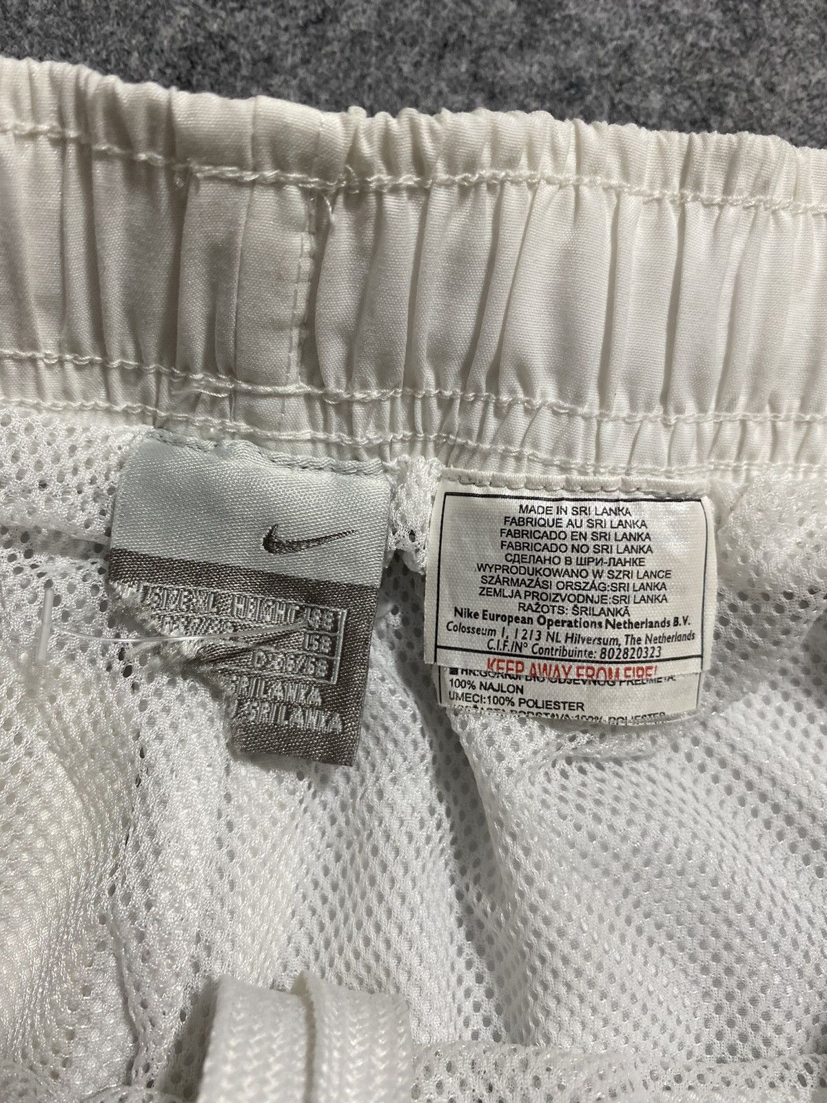 Nike × Vintage Nike international mmiv Pants Nylon Vintage Y2K drill Track Size US 34 / EU 50 - 12 Thumbnail