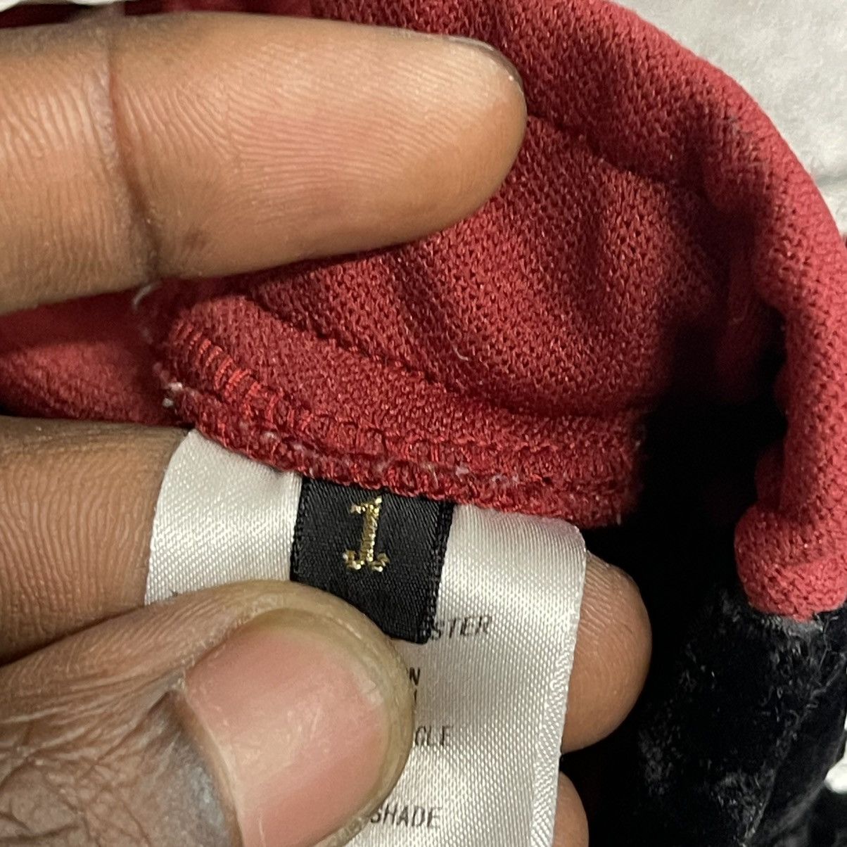 Kapital Kapital Ska Tape Track Pants Burgundy Size US 29 - 6 Thumbnail