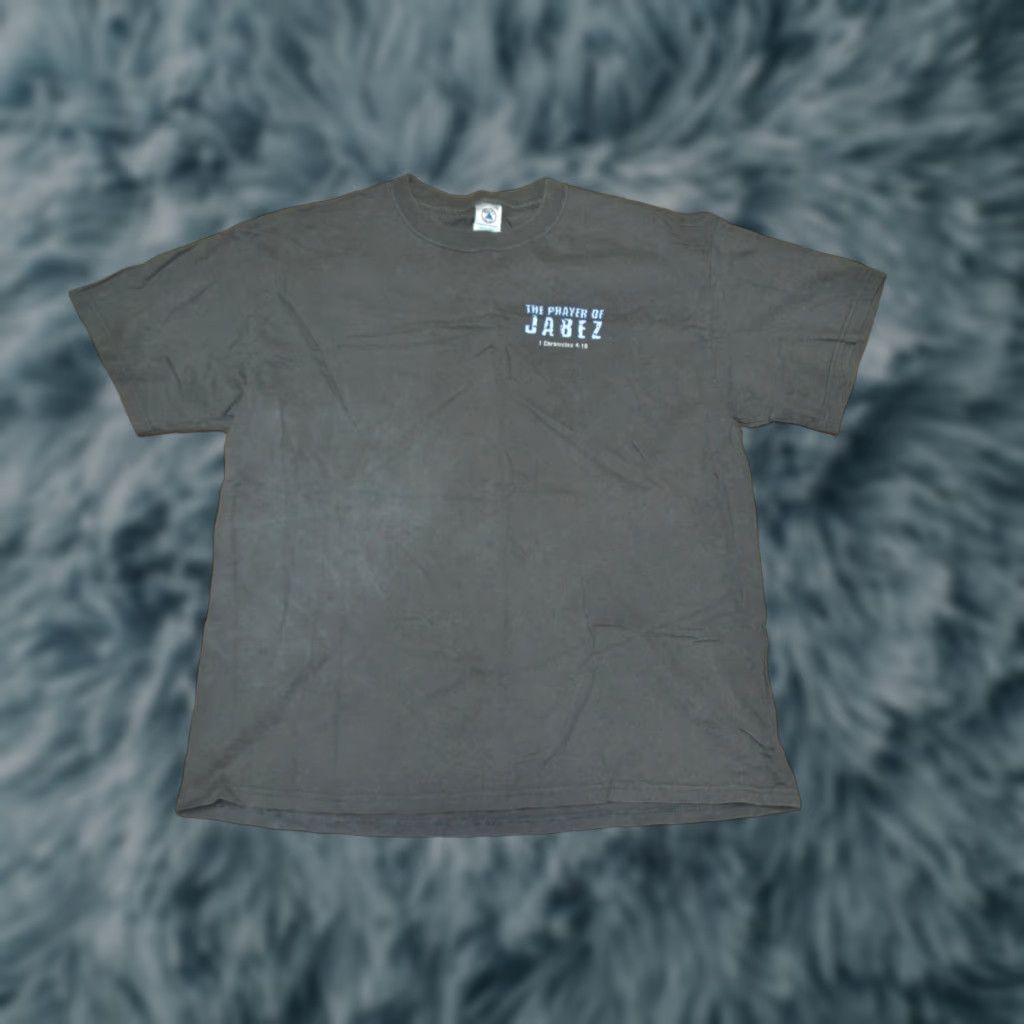 Delta VINTAGE The Prayer of Jabez 1 Chronicles 4:10 Religious Christian T Shirt XL Gray Delta Graphic Tee Men Short Sleeve 100% Cotton Size US XL / EU 56 / 4 - 1 Thumbnail