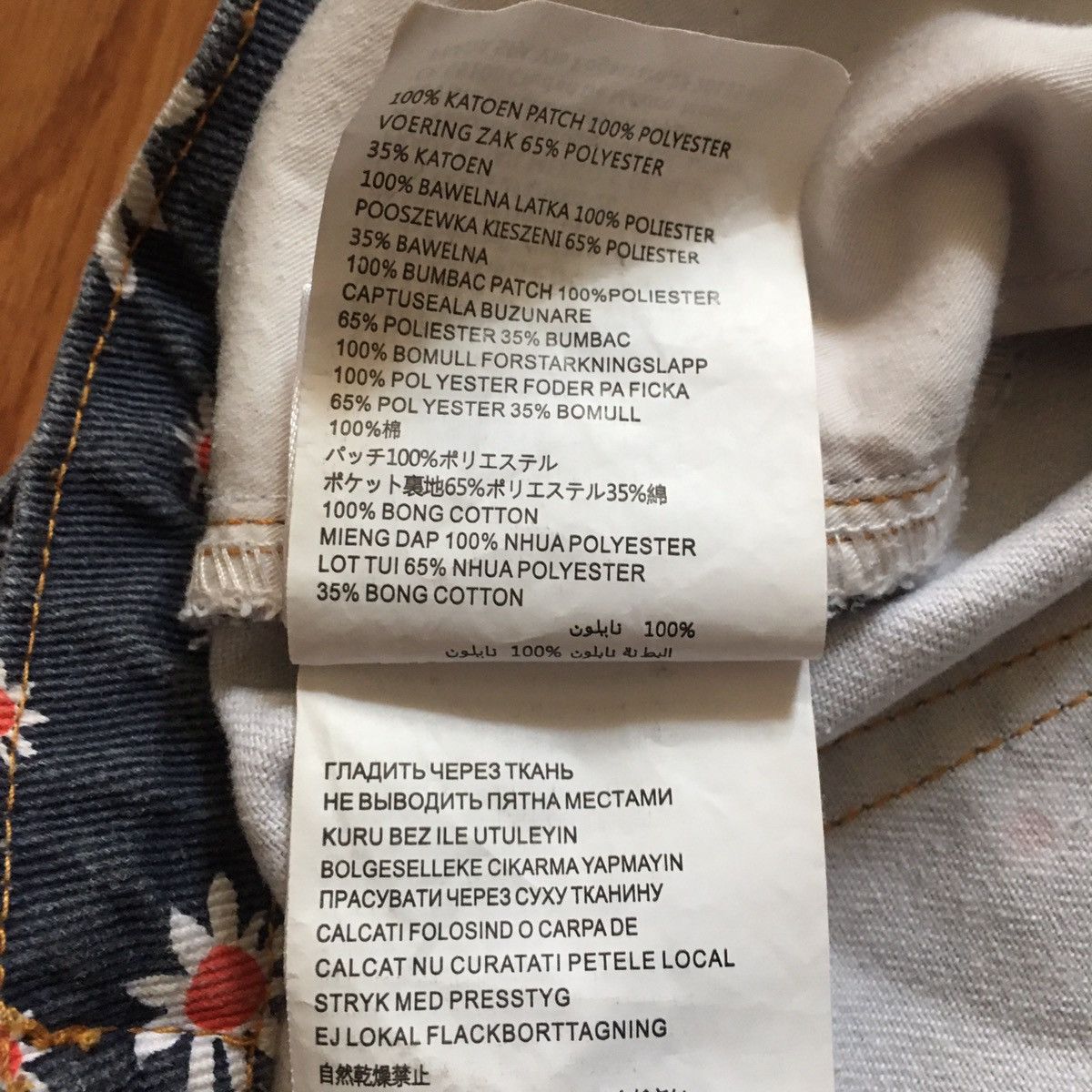 Miu Miu Miu Miu Denim Cotton Jeans Floral Mini Skirt Size M Size 28" / US 6 / IT 42 - 11 Thumbnail