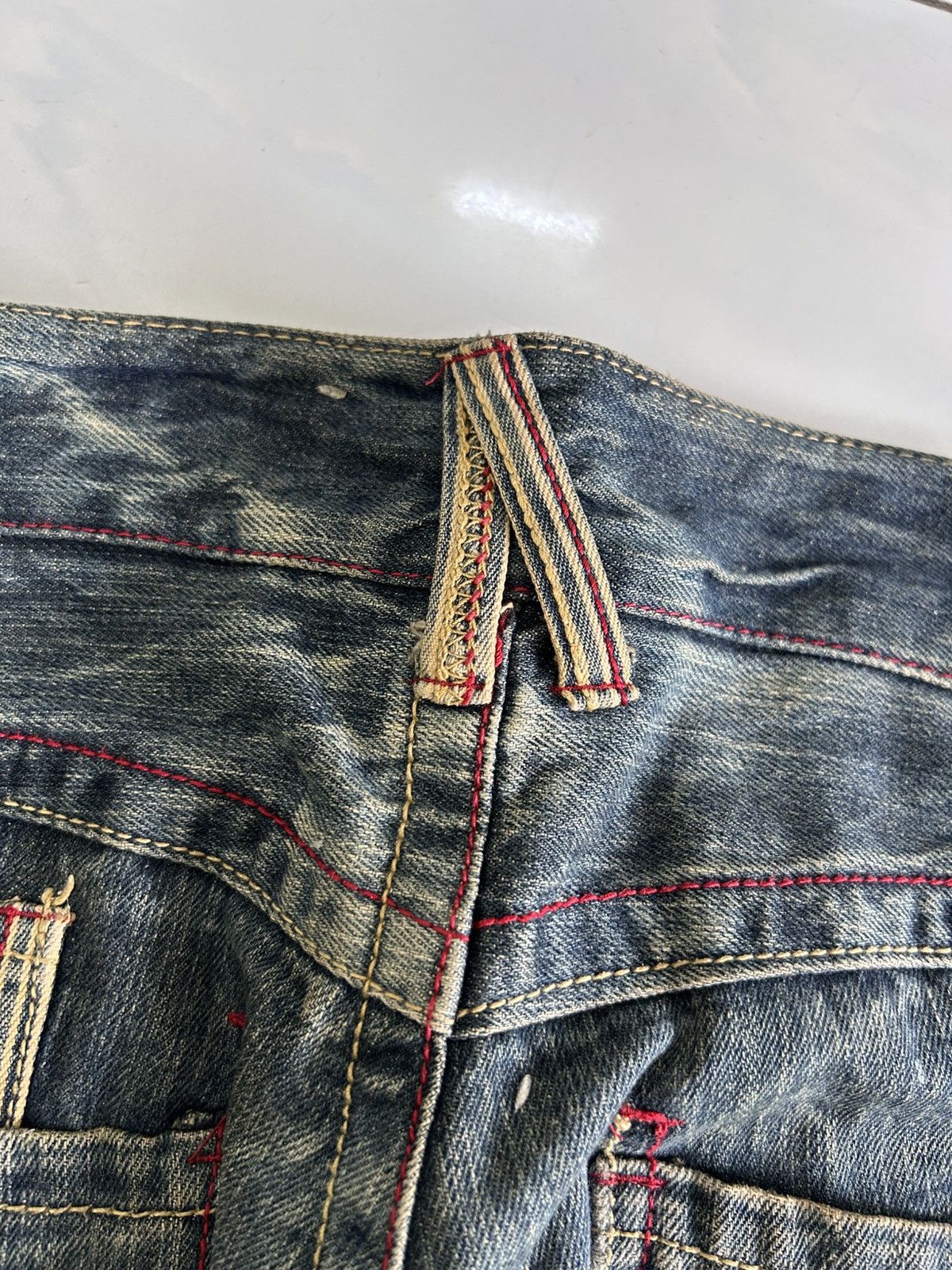 Japanese Brand × Vintage Vintage PIKO SURF "Aloha" Distressed Regular Fit Jeans Size US 31 - 9 Thumbnail
