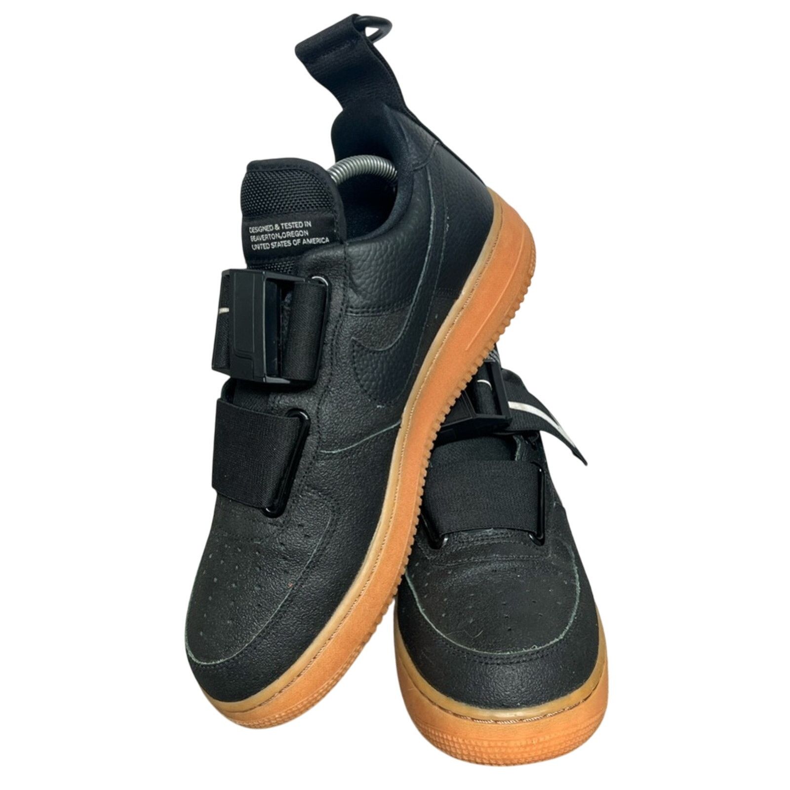 Nike Nike Air Force 1 Utility Sneakers Black Gum Size 9 VNDS Size US 9 / EU 42 - 3 Thumbnail