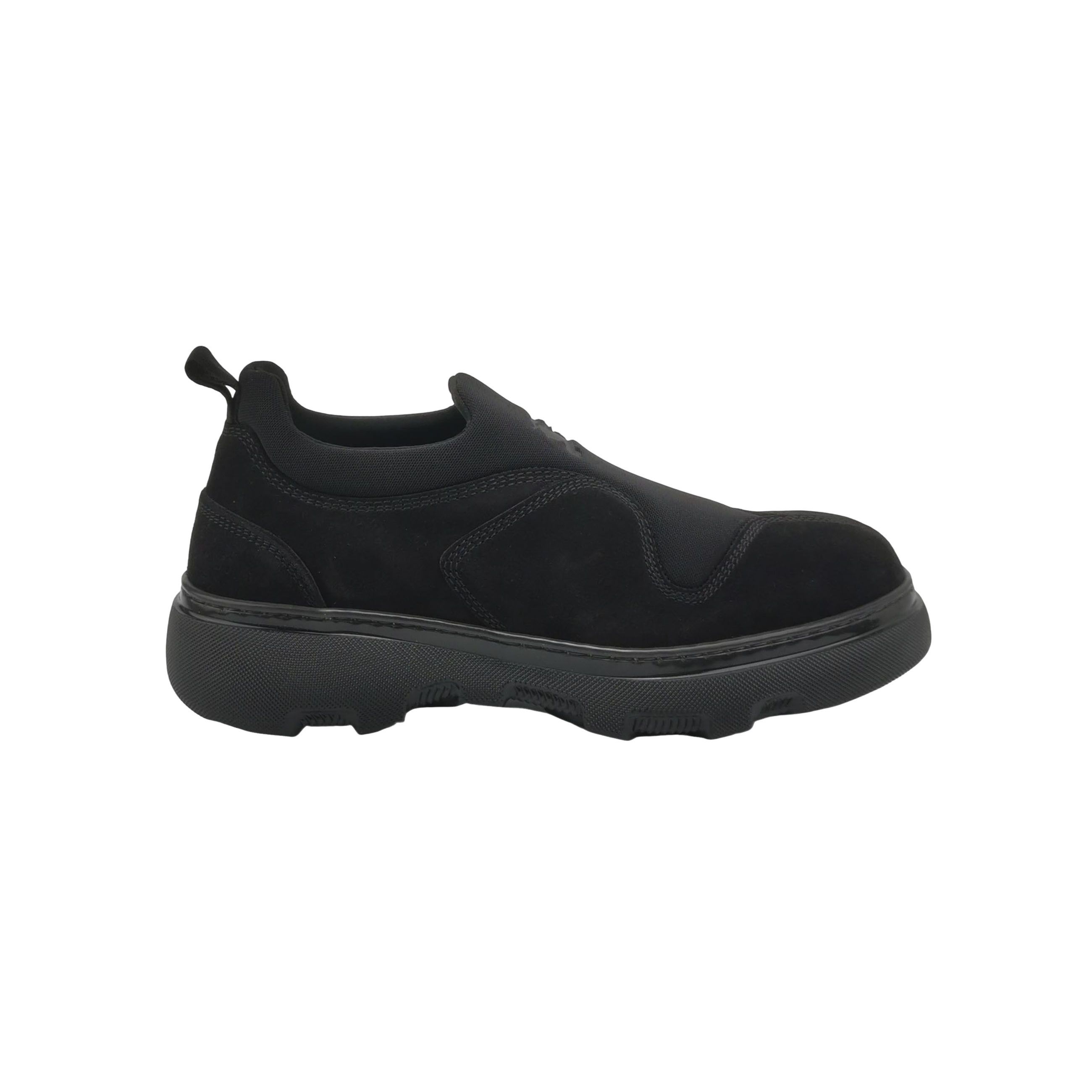 Burberry Burberry Suede Panel Slip-On Sneakers 44 Size US 11 / EU 44 - 1 Thumbnail