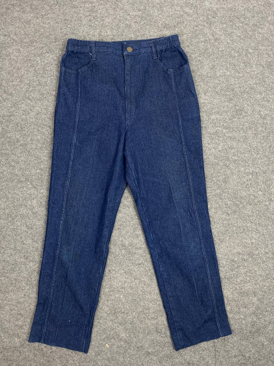 Japanese Brand vintage japanese brand striped denim nice design Size US 30 / EU 46 - 5 Thumbnail