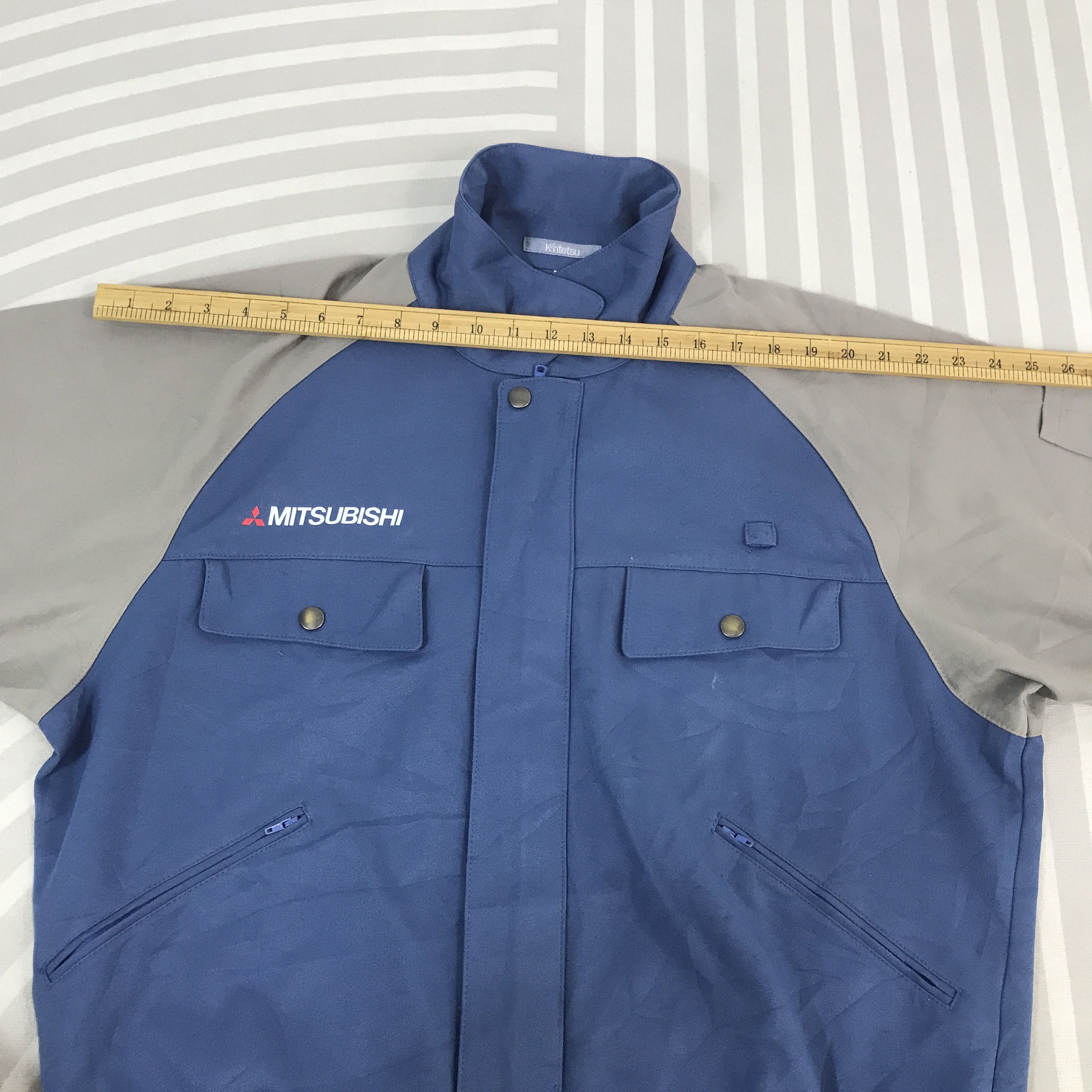 Japanese Brand Vintage Mitsubishi Racing motorsport custom Jacket Size US L / EU 52-54 / 3 - 6 Thumbnail