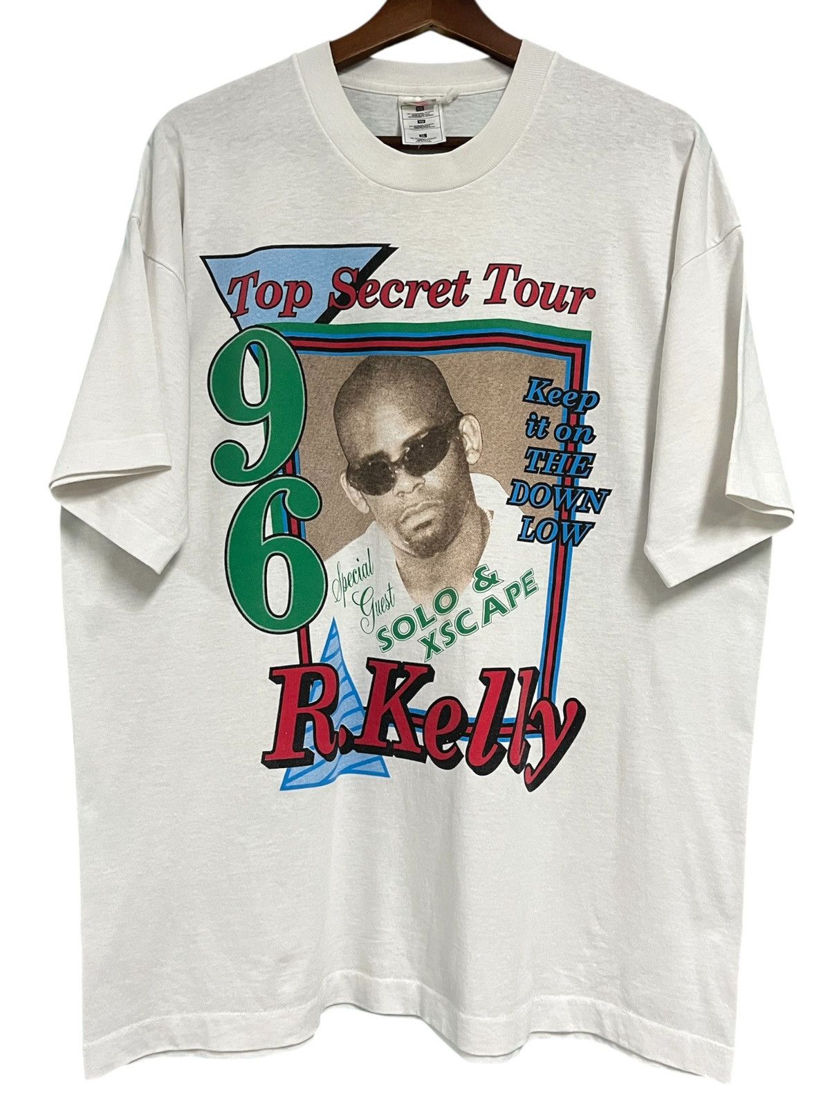 Rap Tees Vintage R.Kelly 90s rap tee Size US XL / EU 56 / 4 - 1 Thumbnail