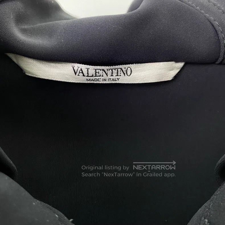 Valentino Valentino Black space cotton hooded zip jacket Size US M / EU 48-50 / 2 - 3 Thumbnail