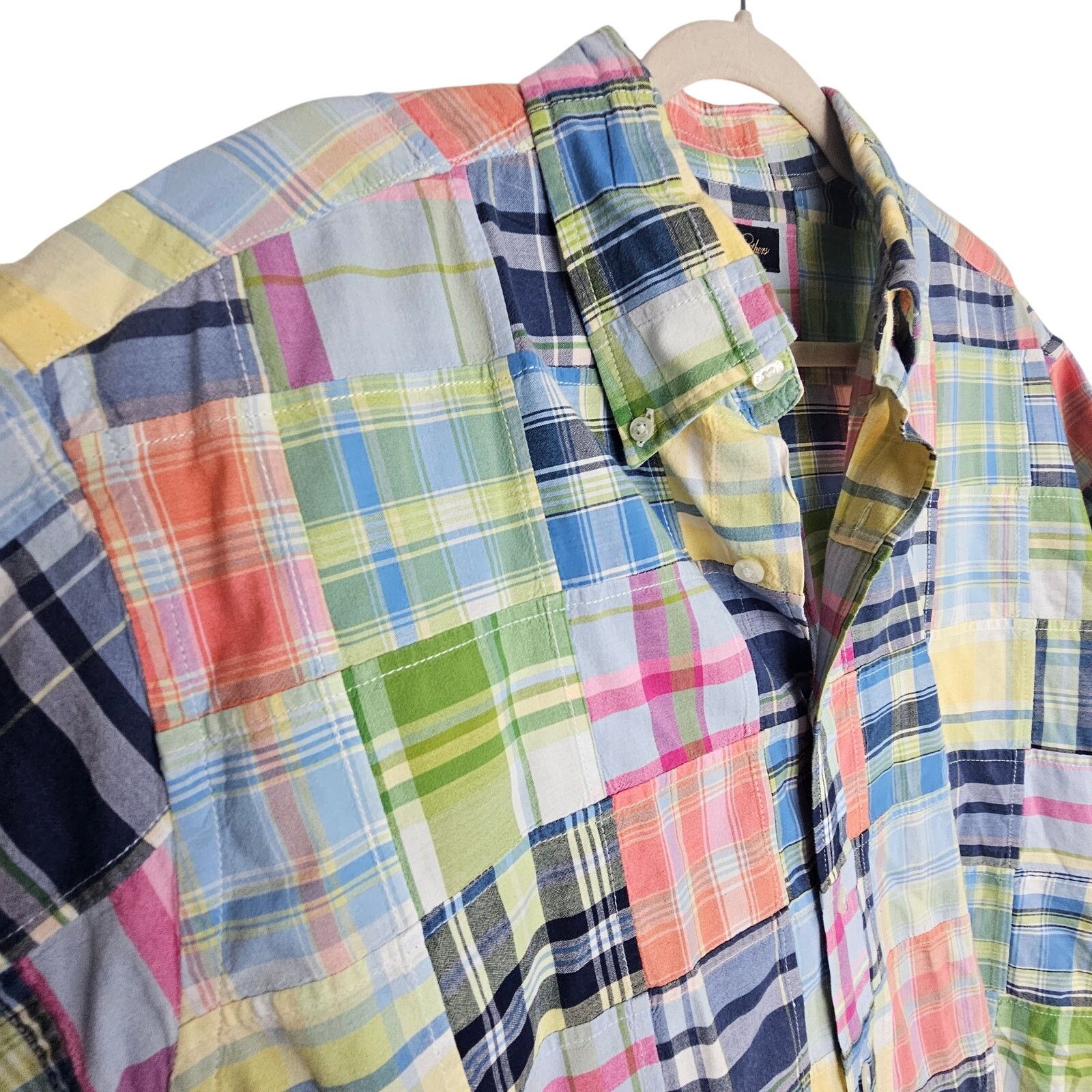 Brooks Brothers Brooks Brothers Mens Madras Plaid Button Shirt Sz L Preppy Size US L / EU 52-54 / 3 - 5 Thumbnail