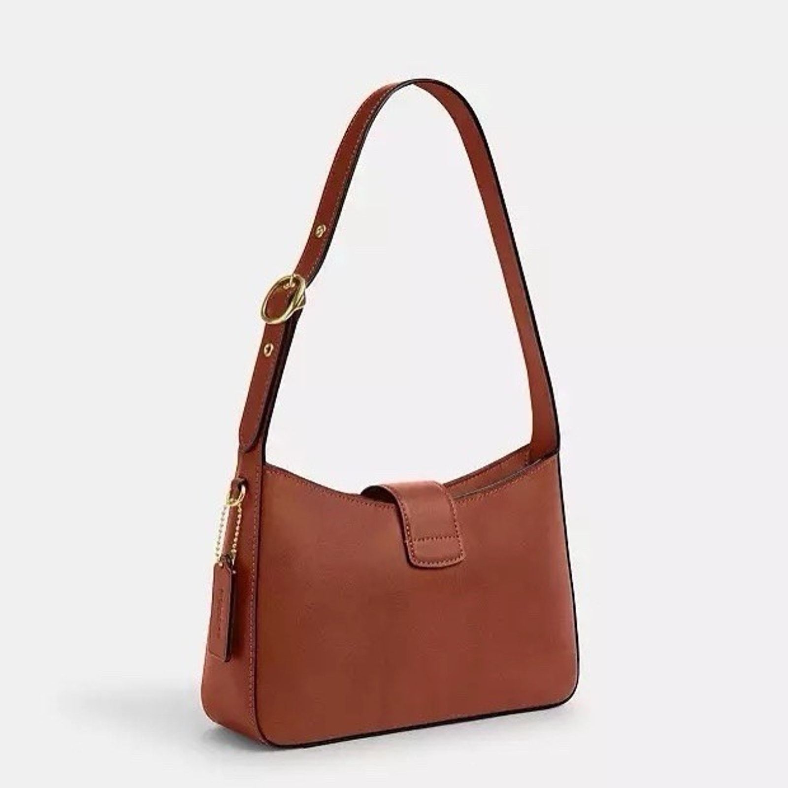 Coach NWT Coach Eliza Shoulder Bag CBI00 Caramel leather Size ONE SIZE - 8 Thumbnail