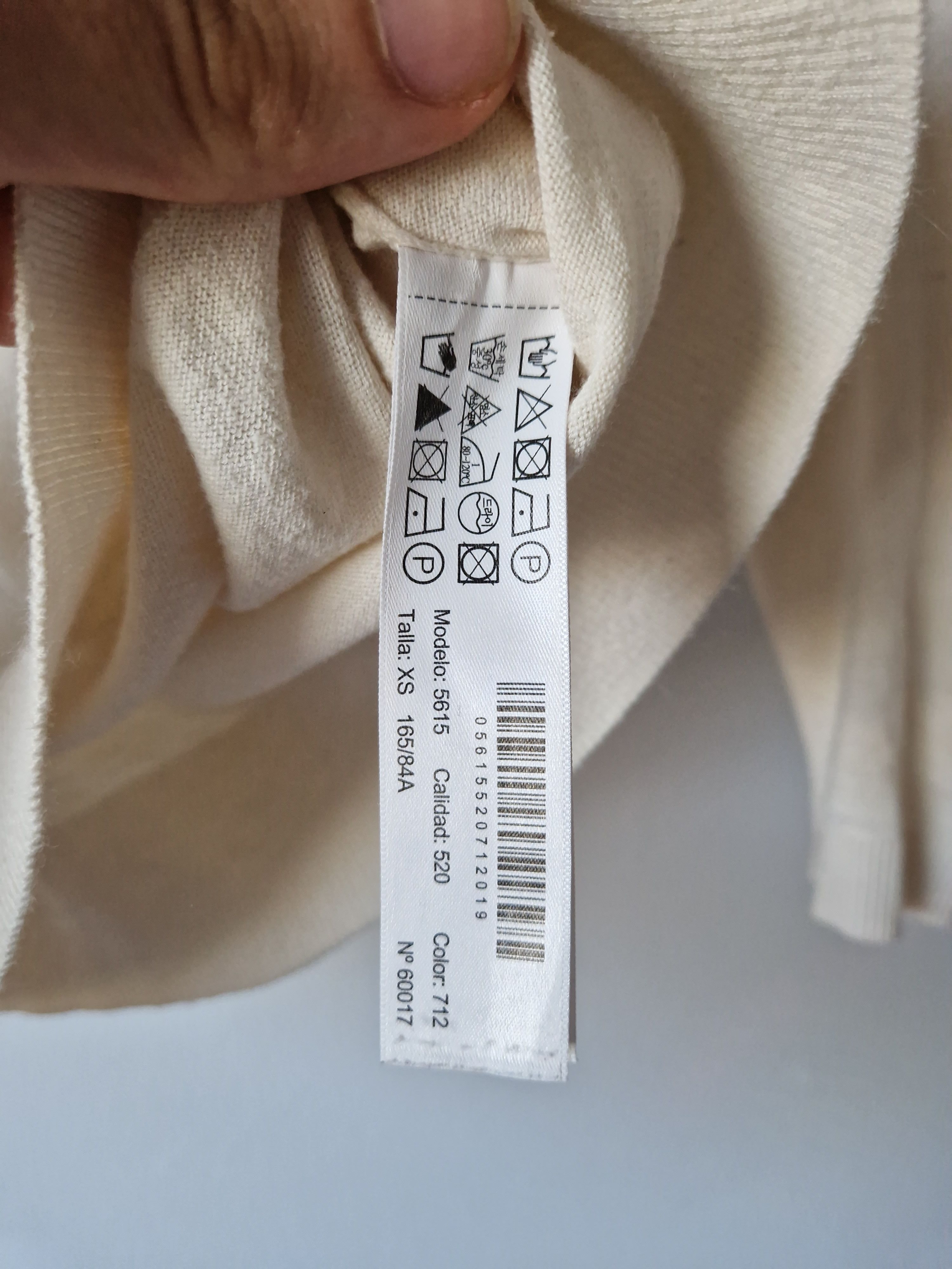 Massimo Dutti MASSIMO DUTTI white blouse sweater Size S / US 4 / IT 40 - 3 Thumbnail