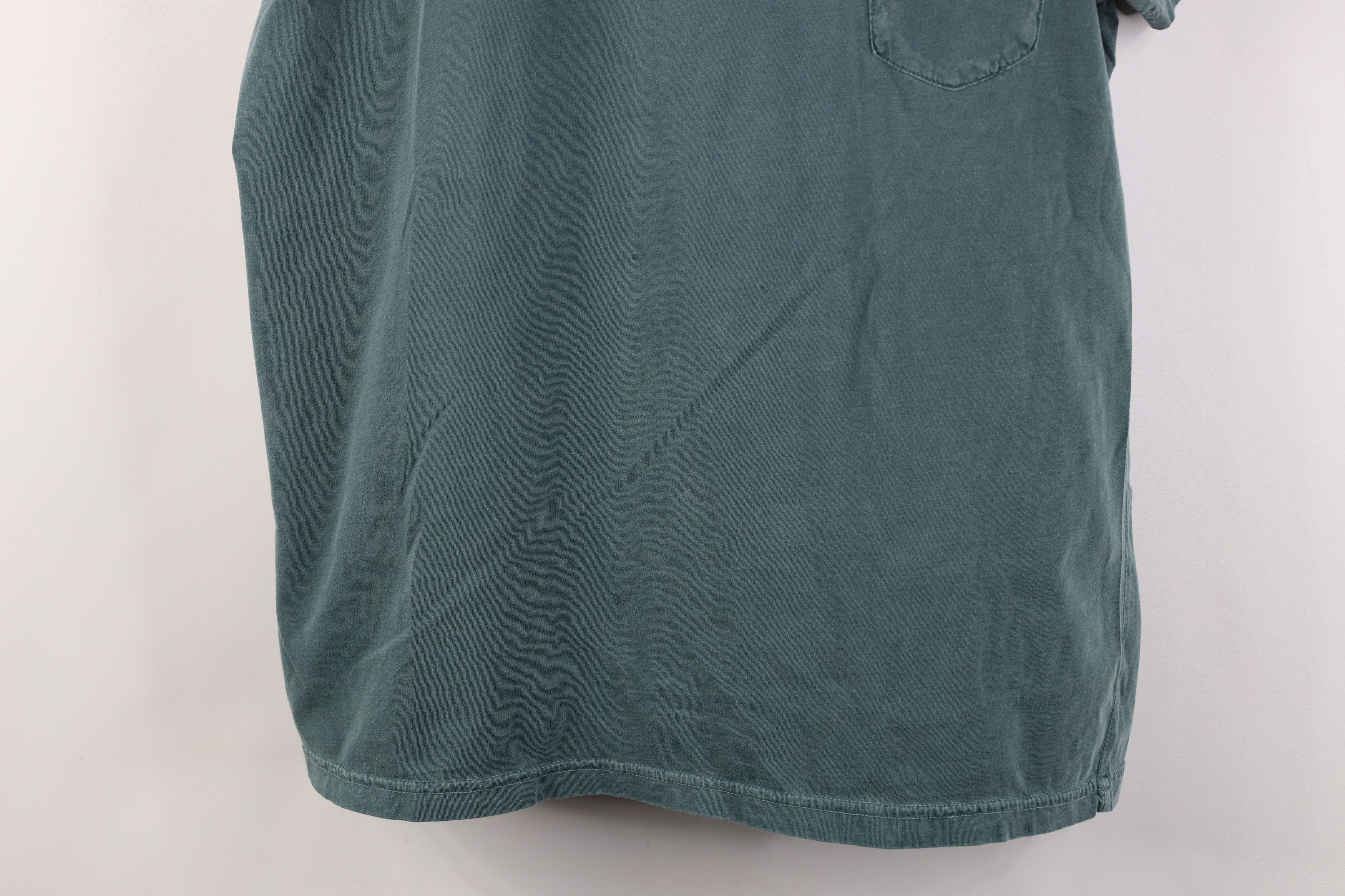 Banana Republic Vintage 90s Banana Republic Pigment Stonewash T-Shirt Green Size US L / EU 52-54 / 3 - 3 Thumbnail