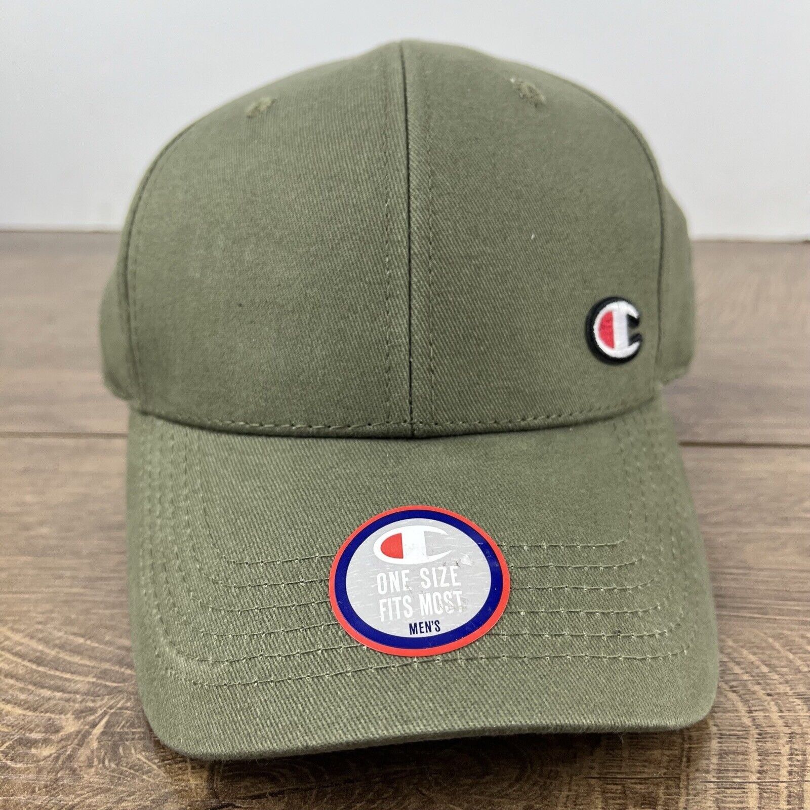 Champion Champion Green Hat Champion Brand Baseball Cap Adjustable Gr Size ONE SIZE - 4 Thumbnail