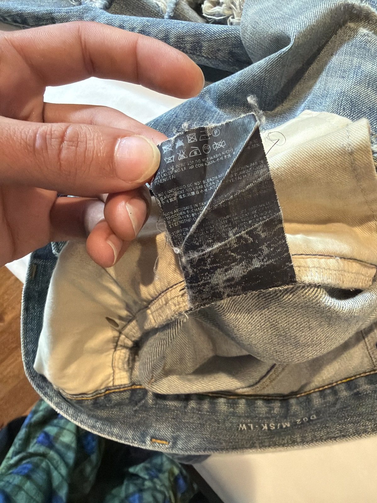 Saint Laurent Paris SAINT LAURENT AW13 D02 LITTLE CRASH DENIM Size US 32 / EU 48 - 6 Thumbnail