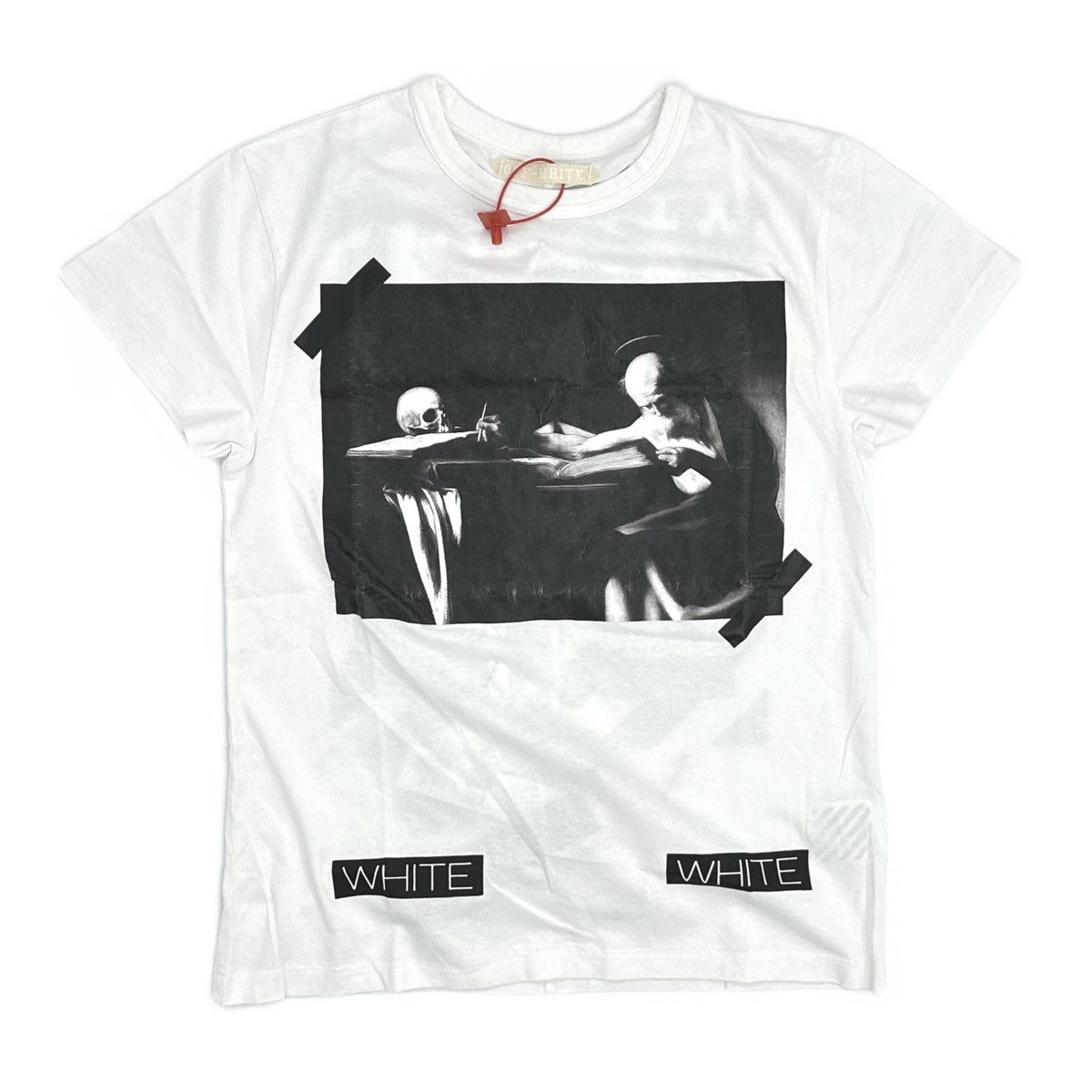 Off-White Off-White OG Caravaggio 13 Painting T-shirt Size US XXS / EU 40 - 1 Thumbnail