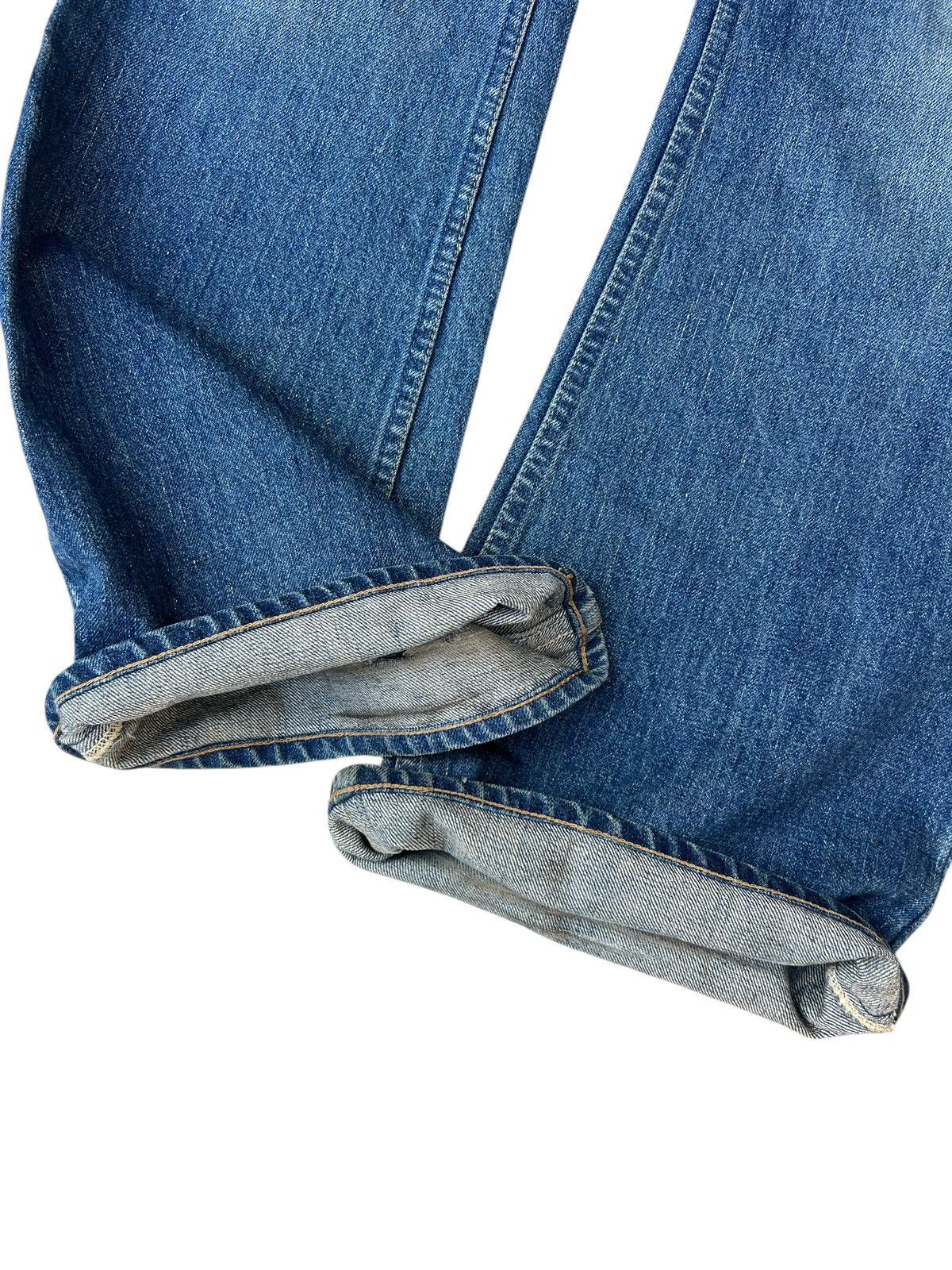 Orslow Dirty Mud Orslow Distressed Denim Bootcut Flare Jeans Size US 30 / EU 46 - 12 Thumbnail