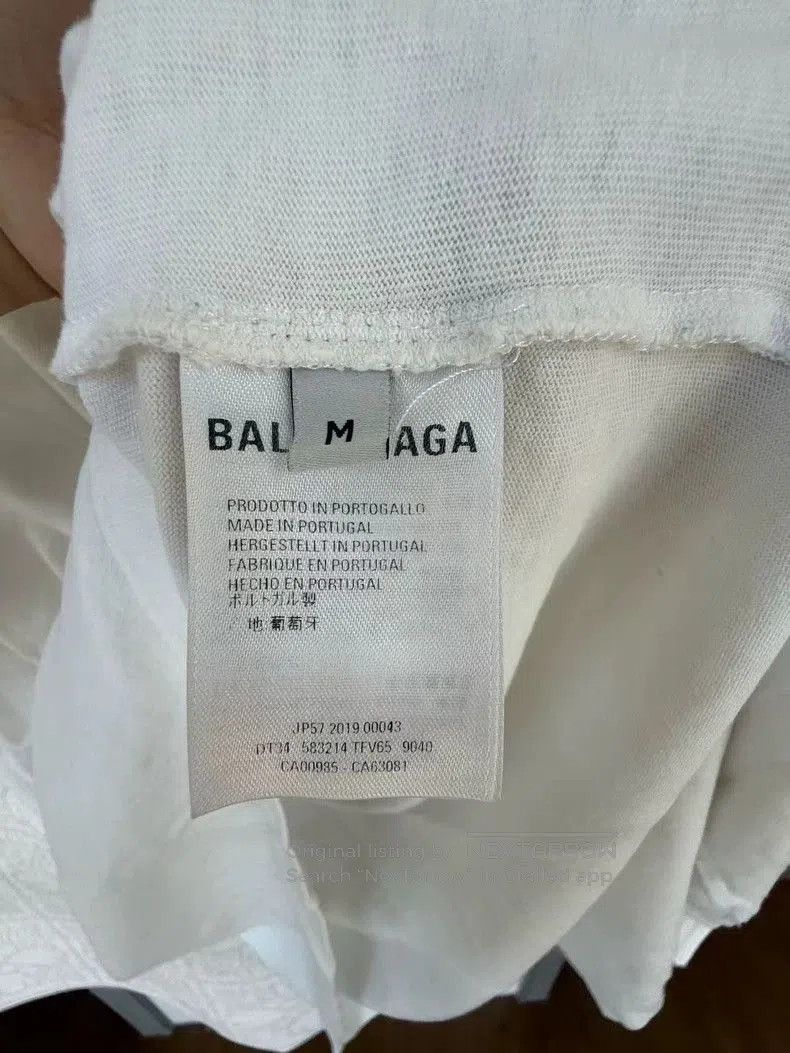 Balenciaga Balenciaga Double B Lock Short Sleeve Tee. Size US M / EU 48-50 / 2 - 3 Thumbnail