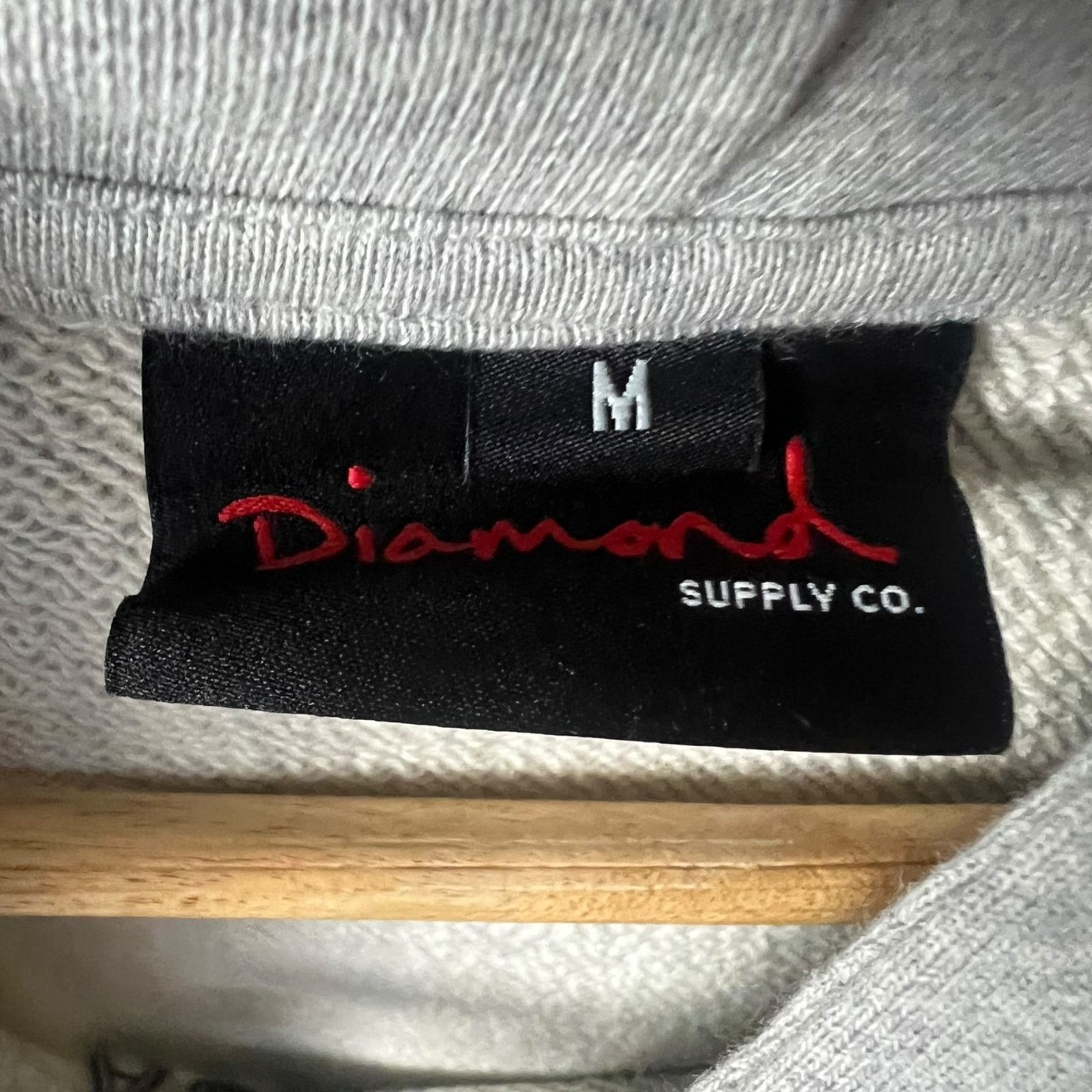 Diamond Supply Co. Diamond Supply Co. Men's Medium Muhammad Ali Gray Hoodie NWT Size US M / EU 48-50 / 2 - 7 Thumbnail