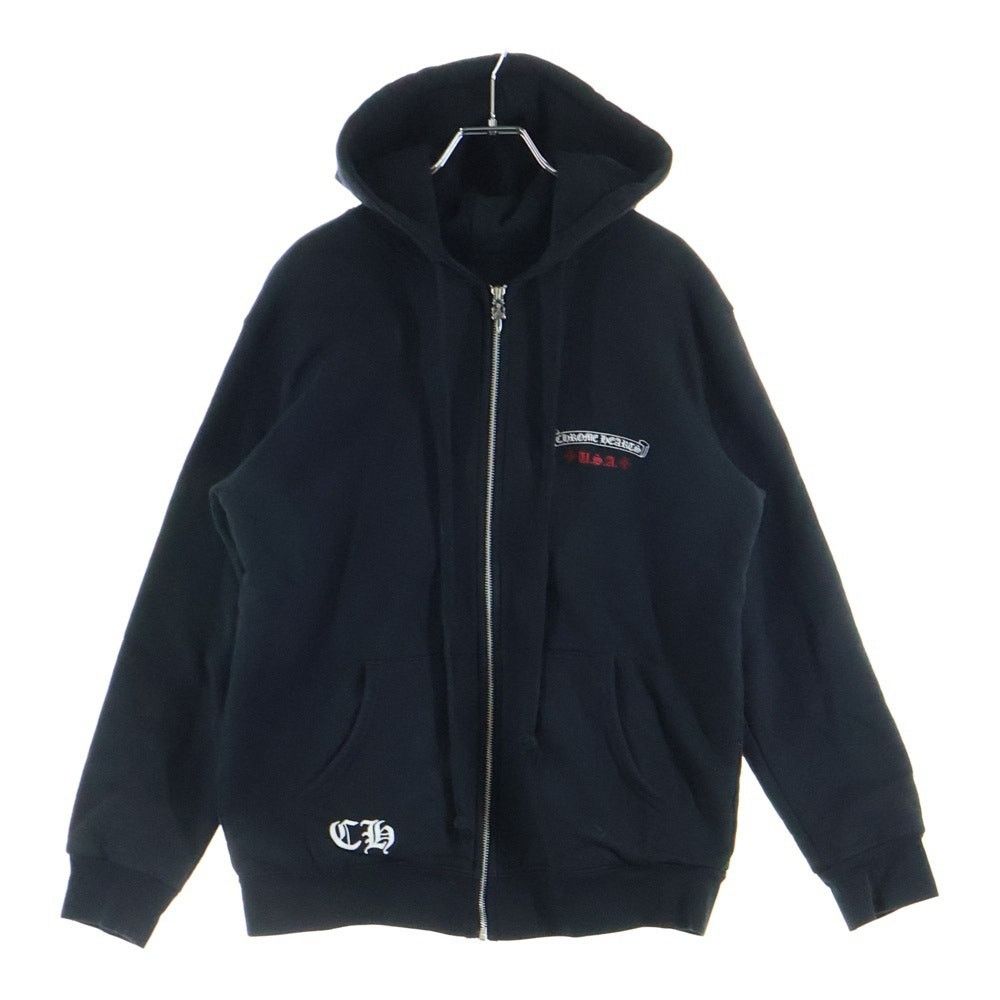 Chrome Hearts Chrome Hearts Black Thermal Zip Up Parka Size US M / EU 48-50 / 2 - 2 Thumbnail