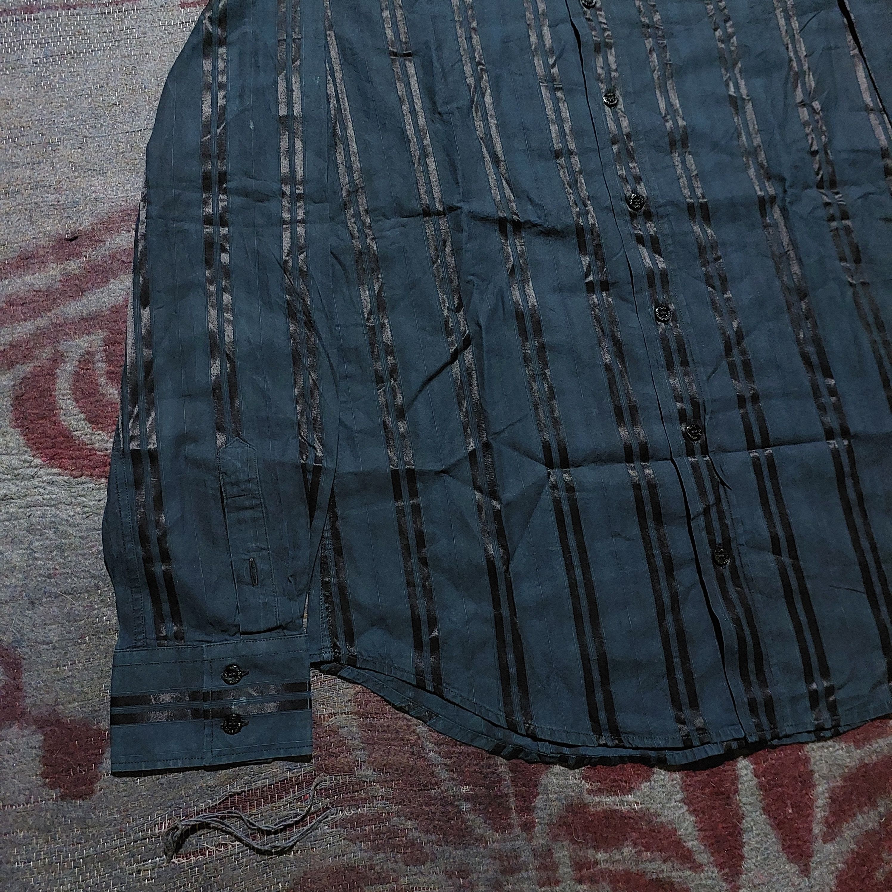 Dolce & Gabbana Dolce & Gabbana stripes black L_s shirt Size US M / EU 48-50 / 2 - 5 Thumbnail