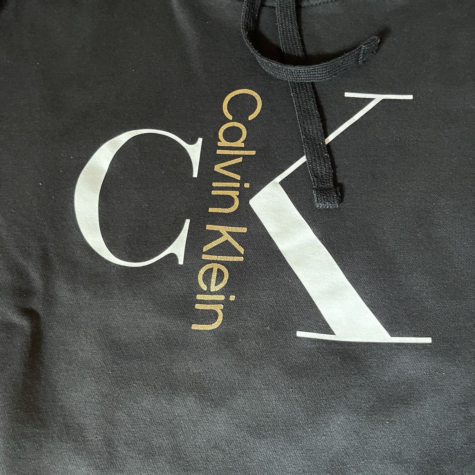 Calvin Klein Calvin Klein CK Hoodie Sweatshirt Pullover Logo Black Small Size US S / EU 44-46 / 1 - 2 Thumbnail