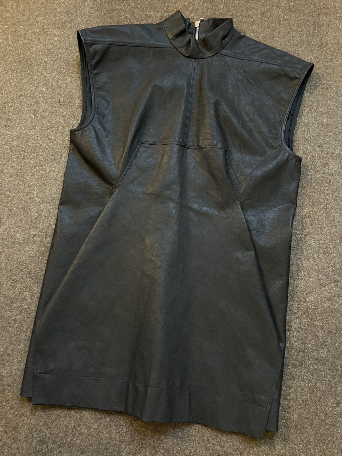 Rick Owens Rick Owens SS14 Leather Tunic Size US S / EU 44-46 / 1 - 4 Thumbnail