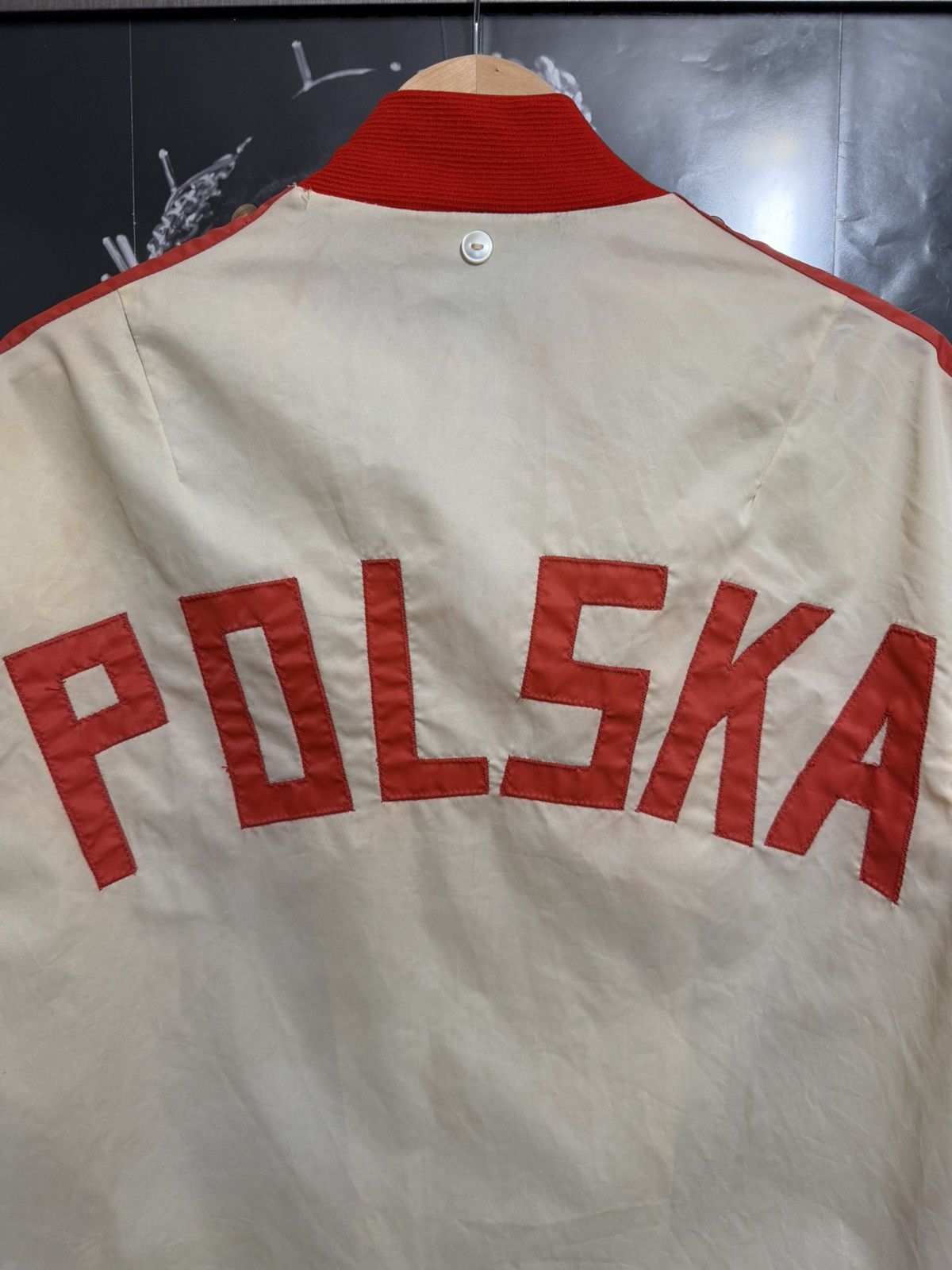 USA Olympics POLSKA OLYMPIC GAMES TRACK JACKET VINTAGE 1950’s Size US L / EU 52-54 / 3 - 5 Thumbnail