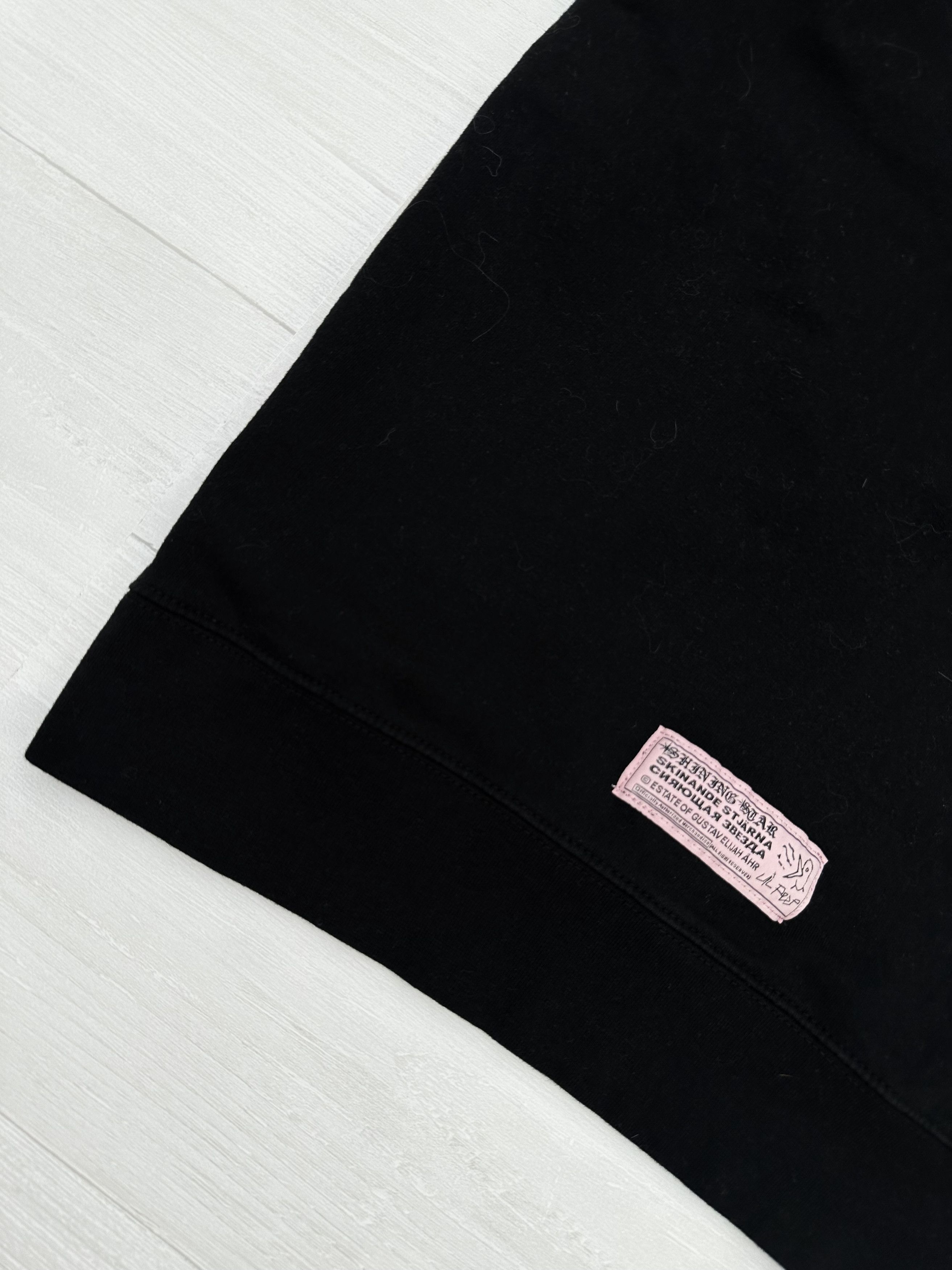 Lil Peep Lil Peep Black + Pink Puff Print Logo Hoodie Sz. Small S Size US S / EU 44-46 / 1 - 4 Thumbnail