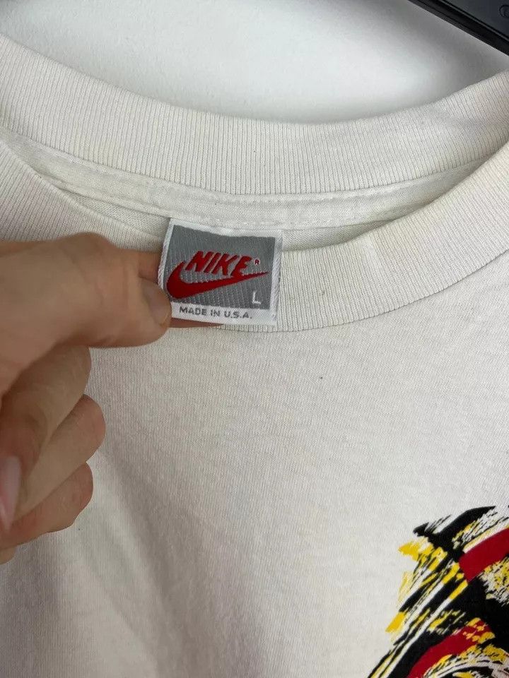 Nike Vintage Nike Andre Agassi T-Shirt Made in USA size L Size US L / EU 52-54 / 3 - 5 Thumbnail