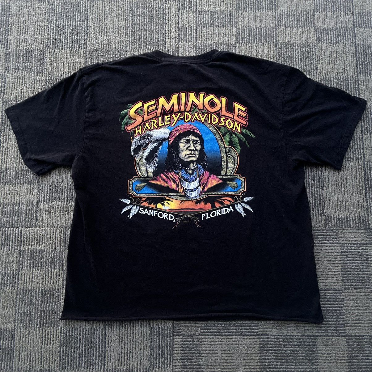 Harley Davidson Harley Davidson Seminole Sanford Florida Graphic T-Shirt Size US M / EU 48-50 / 2 - 7 Thumbnail