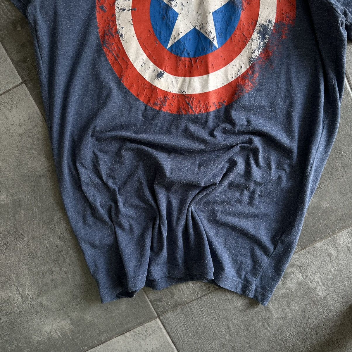 Marvel Comics × Vintage Vintage Marvel T-shirts Capitan America Big Logo Y2K 00s USA Size US M / EU 48-50 / 2 - 7 Thumbnail