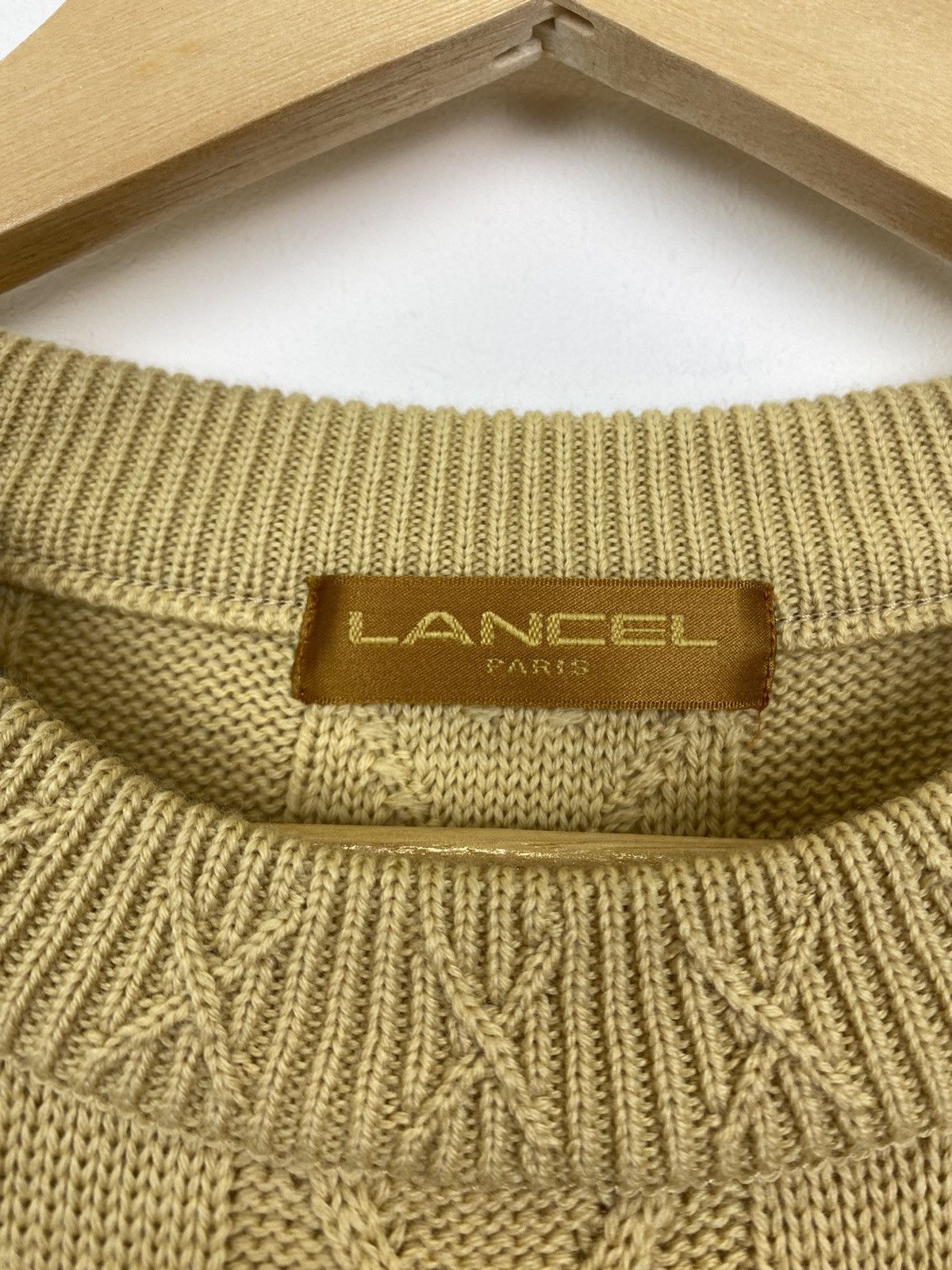 Lancel Vintage Lancel 3D Knit Sweater Abstract Pattern Men’s Size L Size US L / EU 52-54 / 3 - 3 Thumbnail