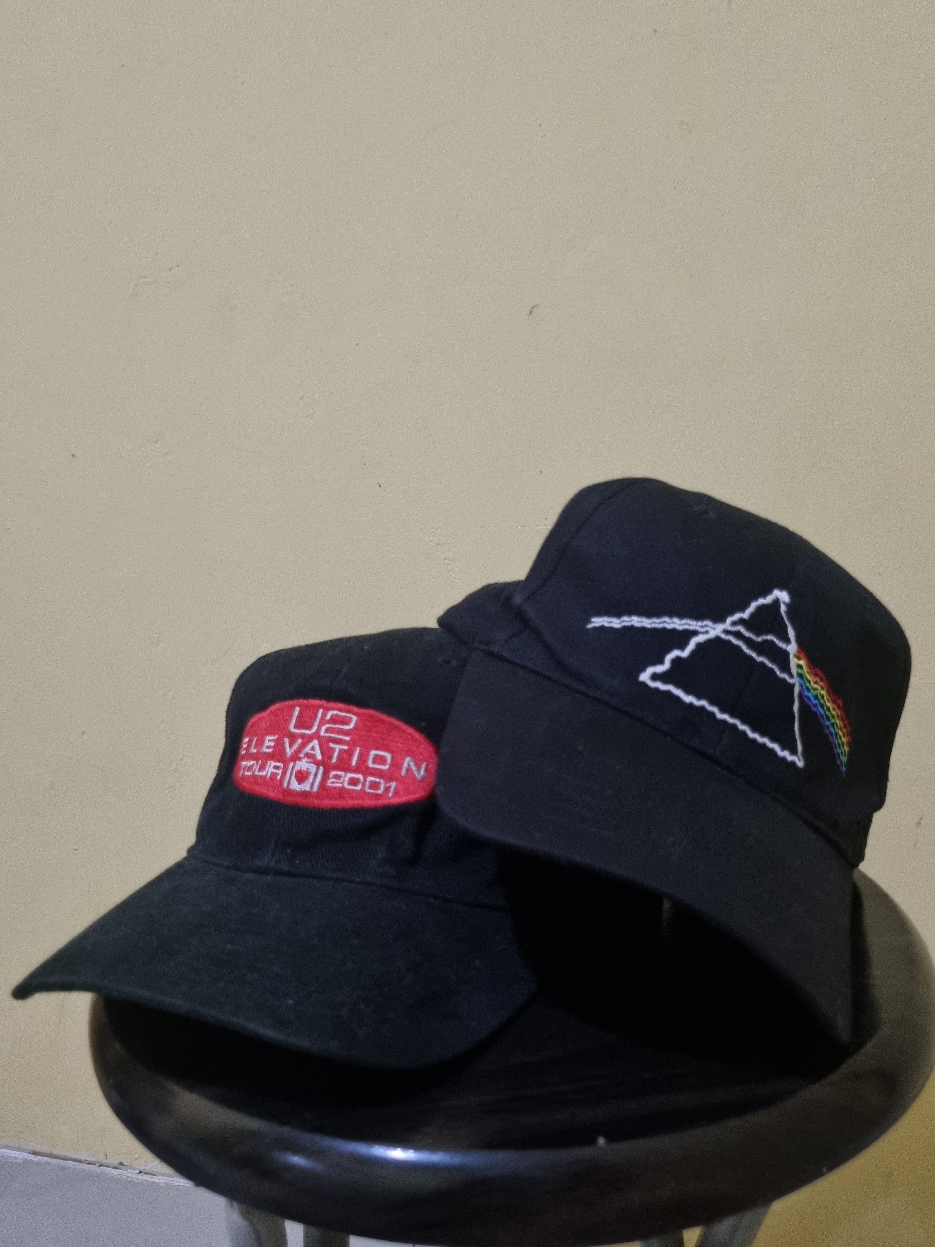 Vintage U2 + Pink Floyd Tour Hats Size ONE SIZE - 1 Thumbnail