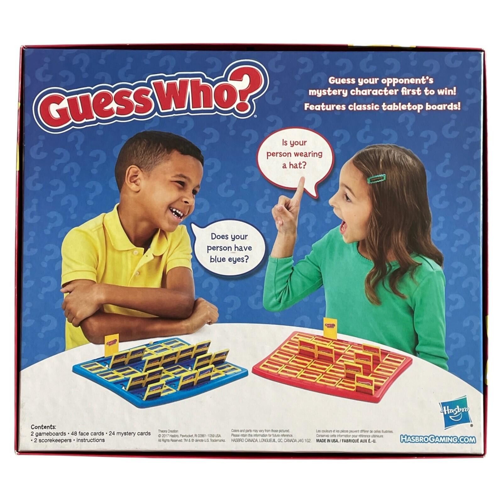 Other Hasbro Guess Who Game 2017 Complete Board Game CLEAN! Size ONE SIZE - 2 Thumbnail