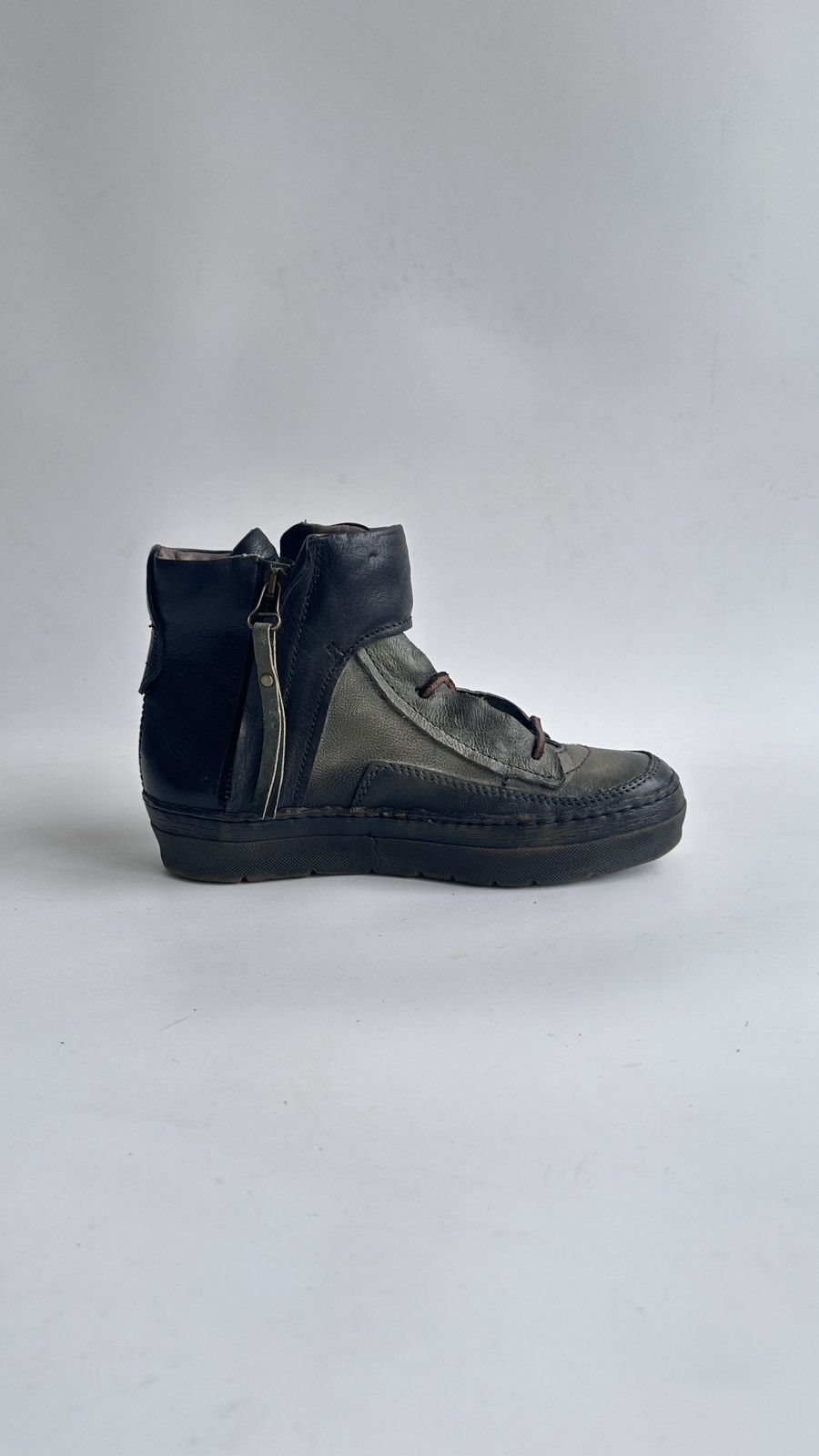 A.S.98 Airstep A.S.98 Leather High Top Sneakers Boots Avant Garde Size US 6.5 / IT 36.5 - 11 Thumbnail