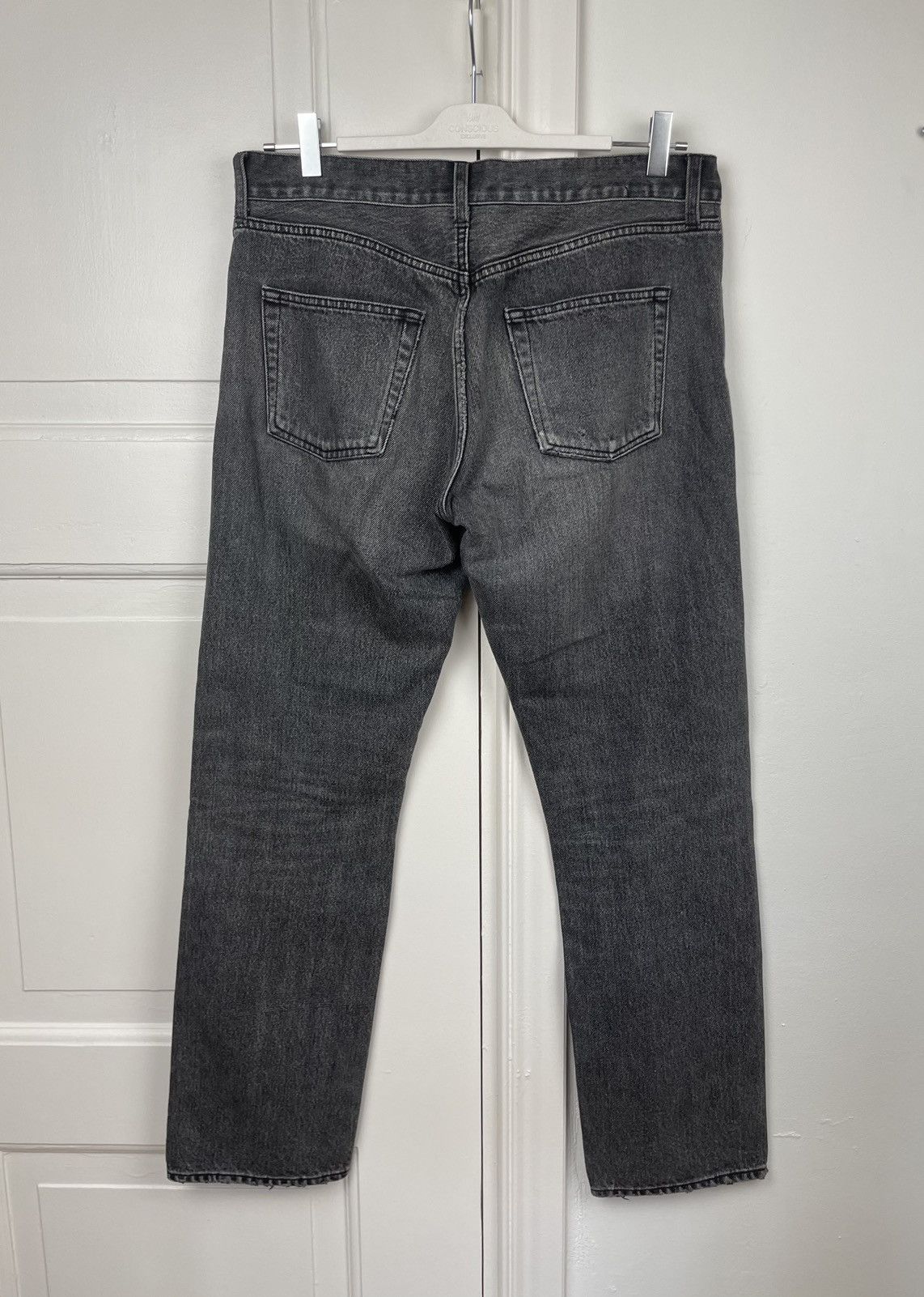 Balenciaga Balenciaga washed grey archetype denim jeans Size US 30 / EU 46 - 4 Thumbnail