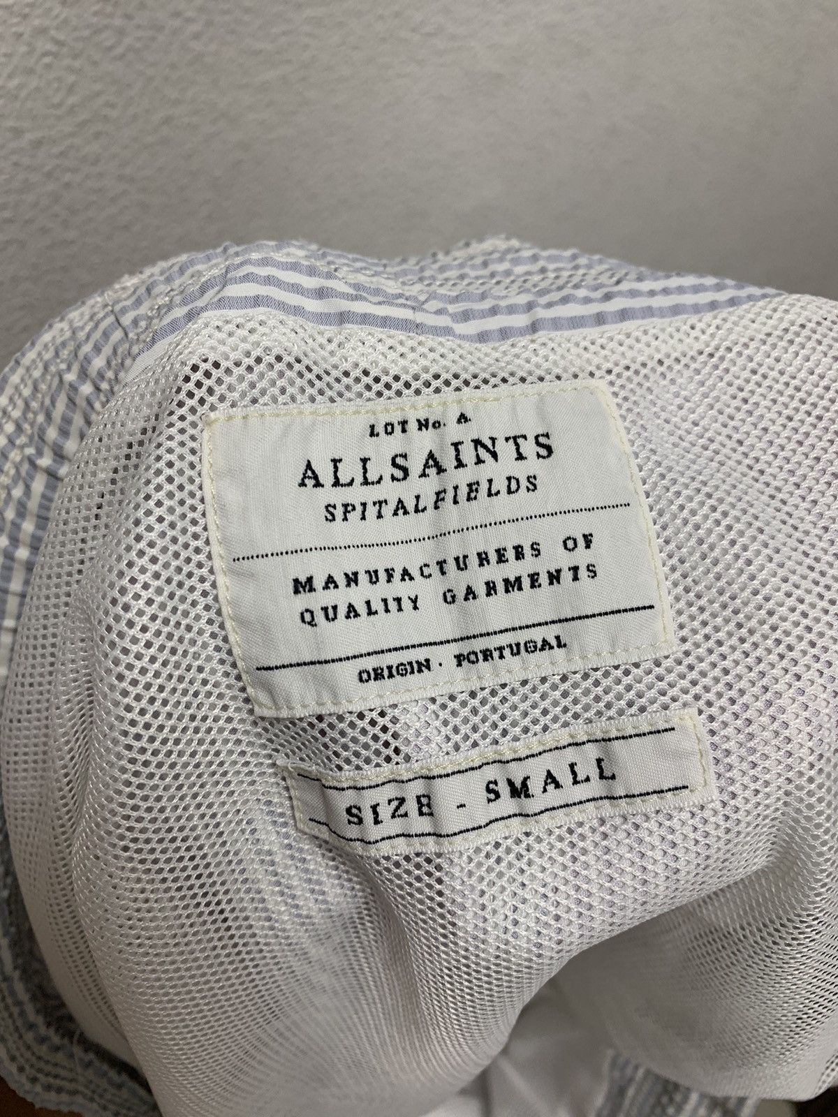 Allsaints Allsaints waffle striped shorts S-M size Size US 32 / EU 48 - 7 Thumbnail