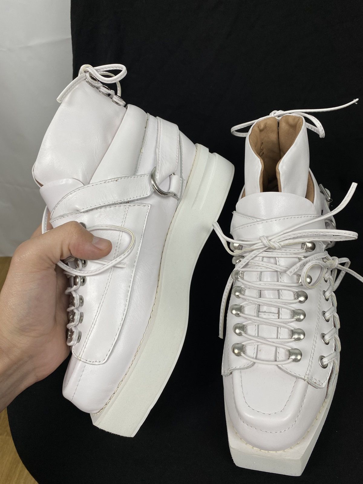 Jeffrey Campbell Jeffrey Campbell Lace-UP Platform Sneakers Terrain size 7.5 Size US 7.5 / IT 37.5 - 7 Thumbnail