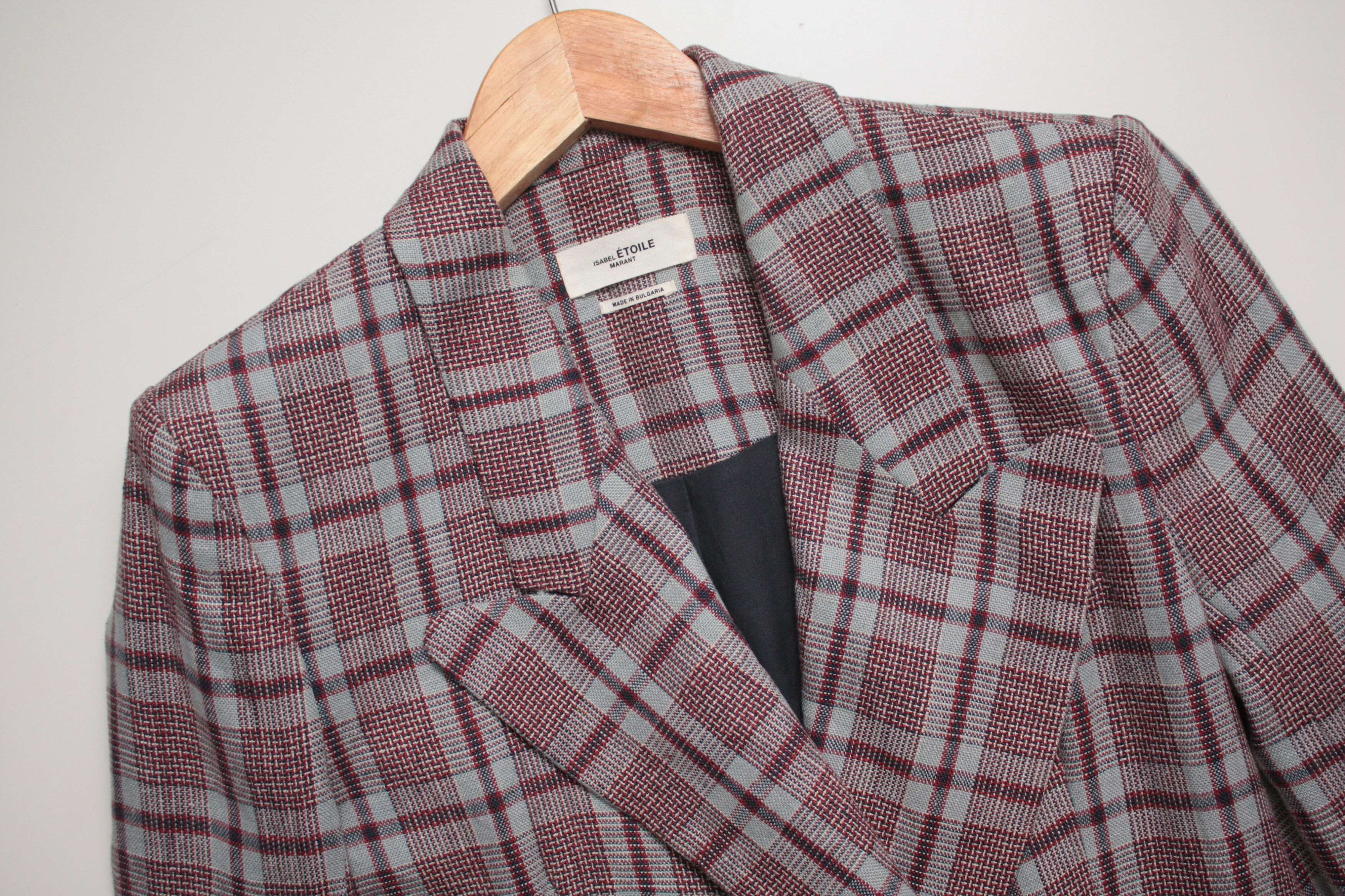 Isabel Marant Etoile Isabel Marant Etoile Linen Casual Checkered Blazer WMNS 36 Size XS / US 0-2 / IT 36-38 - 3 Thumbnail