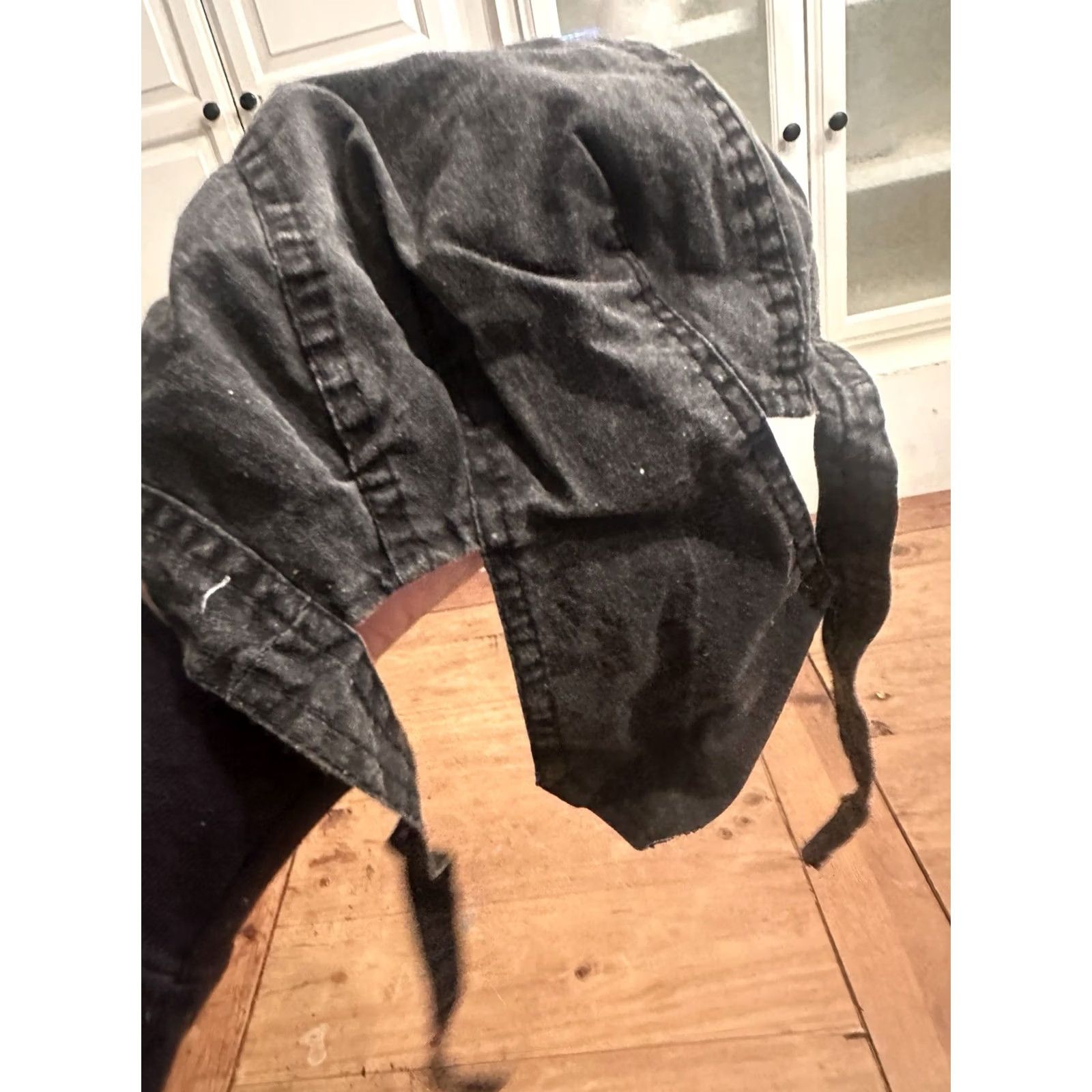 Vintage VINTAGE Choppers Skull Cap Motorcycle Biker Doo Rag Head Wrap Bandana Black Mens One Size Size ONE SIZE - 6 Thumbnail